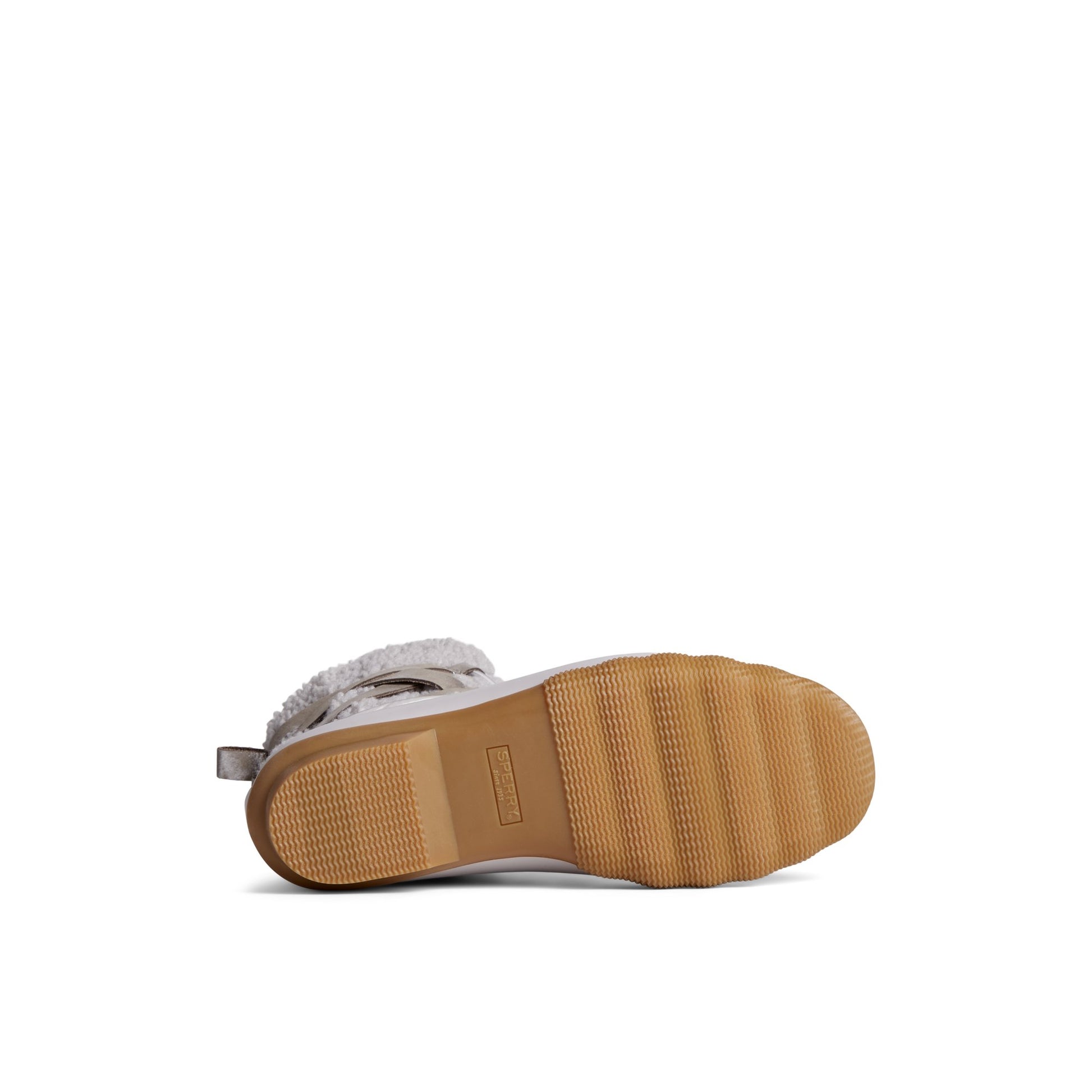 View of Silver Saltwater™ Duck Boot Duck Boots's sole