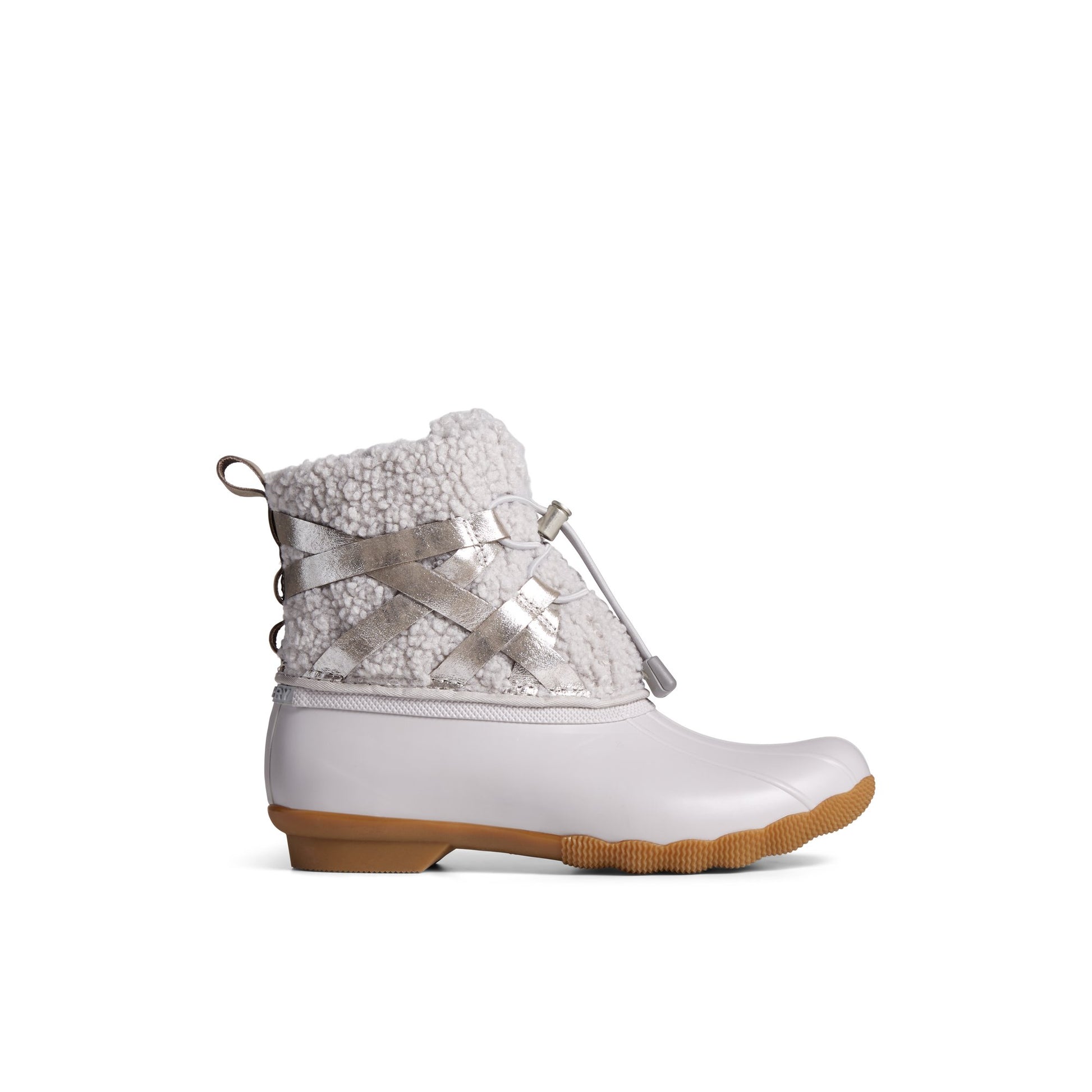 Main View of Silver Saltwater™ Duck Boot Duck Boots for Womens