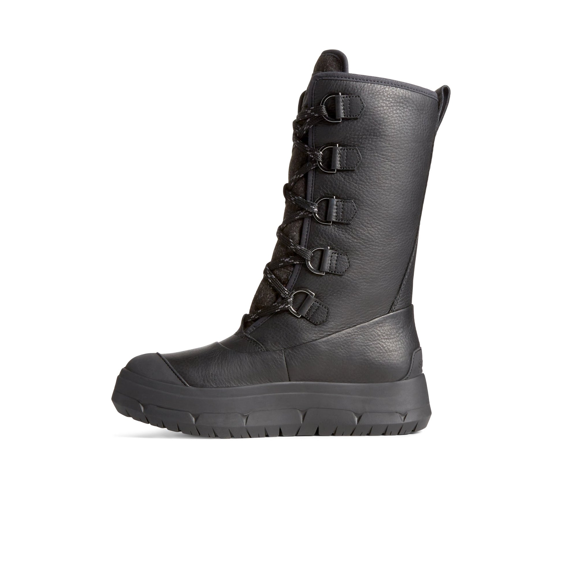 Side view of Black Kittery Insulated Winter Boot Fall/Winter Boots