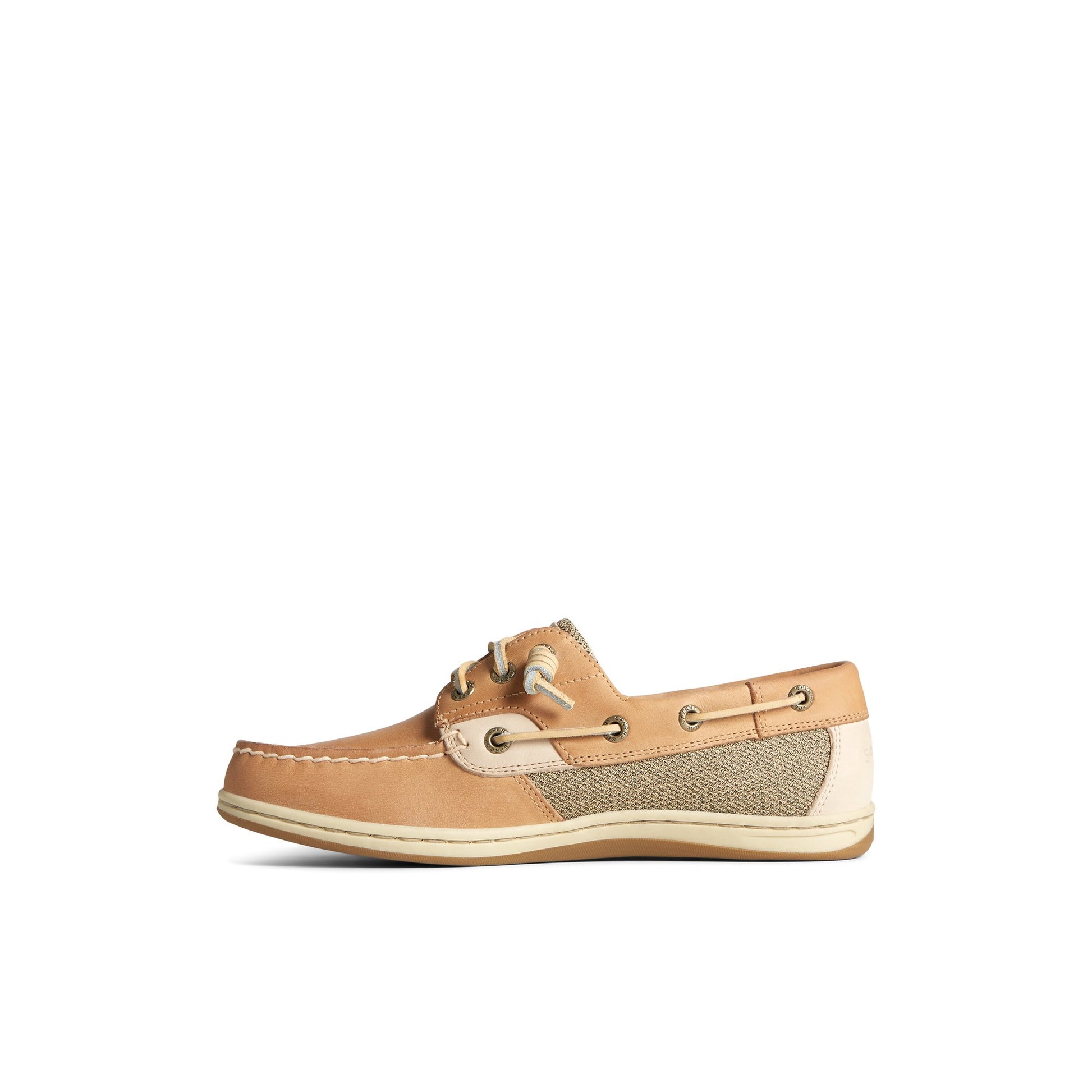 Side view of Brown Songfish Boat Shoe Boat Shoes