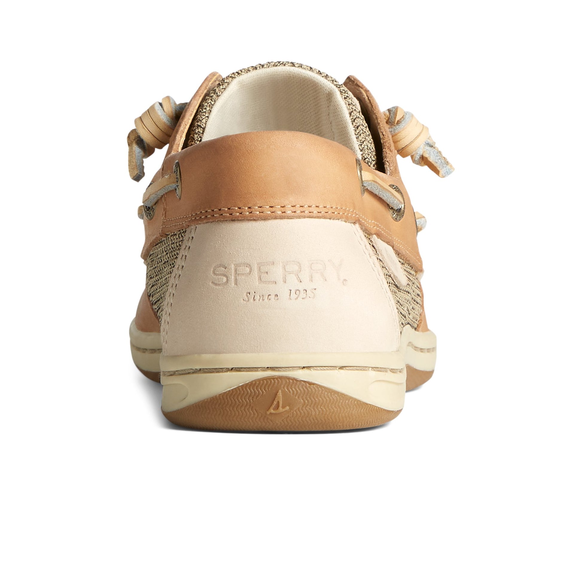 Close-up of the Brown Songfish Boat Shoe Boat Shoes