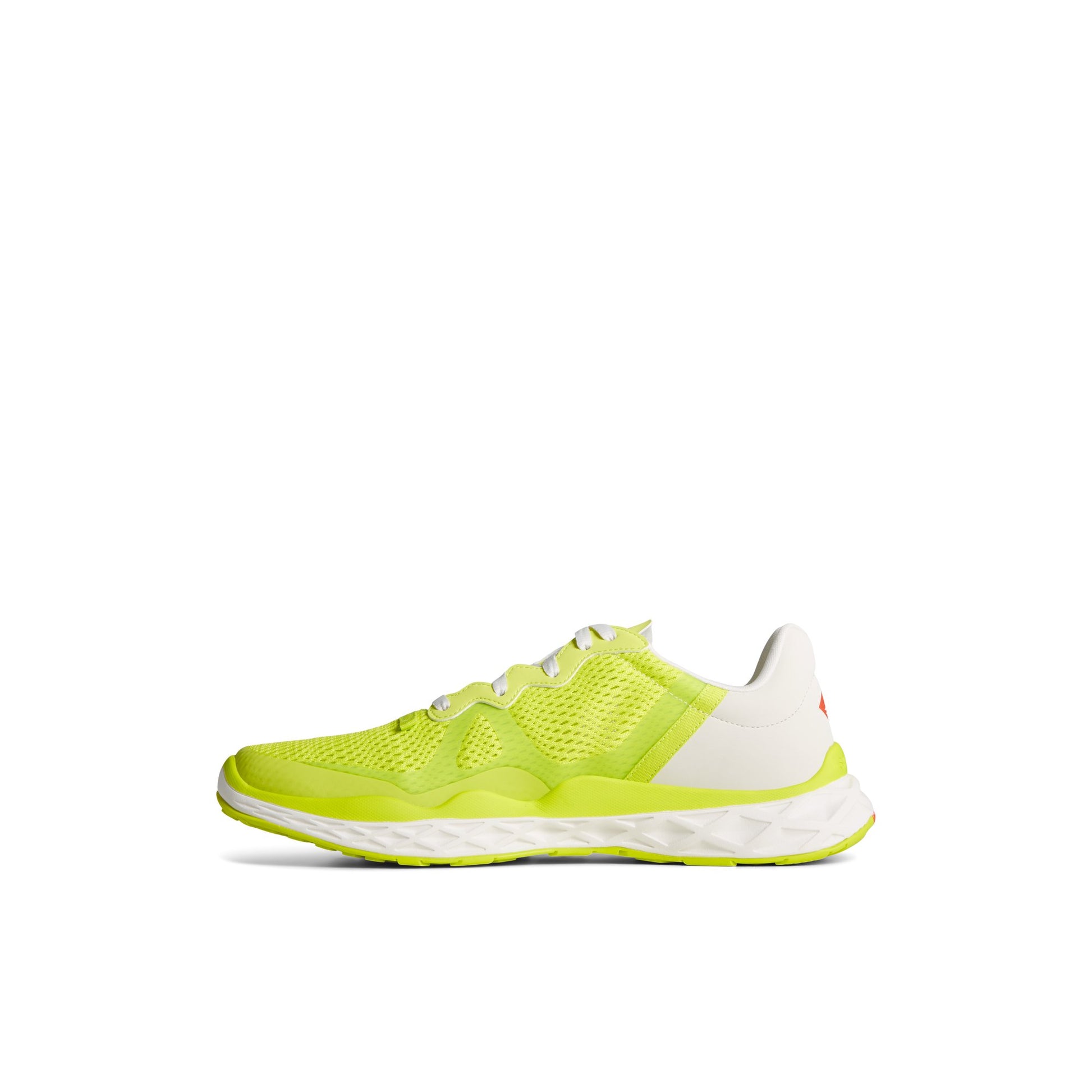 Side view of Light Yellow SeaCycled™ Headsail Sneaker Sneakers