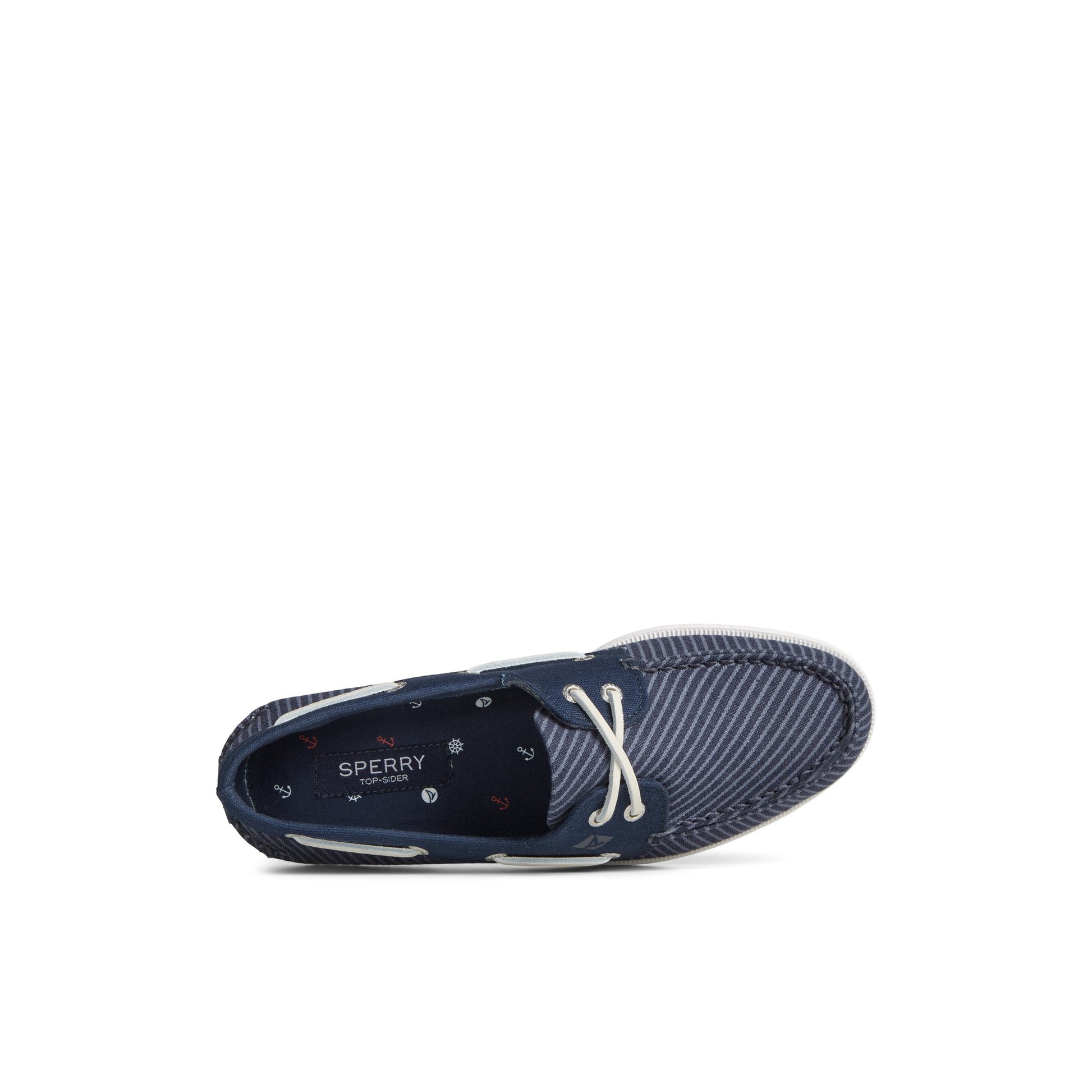 Top-down view of the Navy Authentic Original™ Nautical Boat Shoe Boat Shoe
