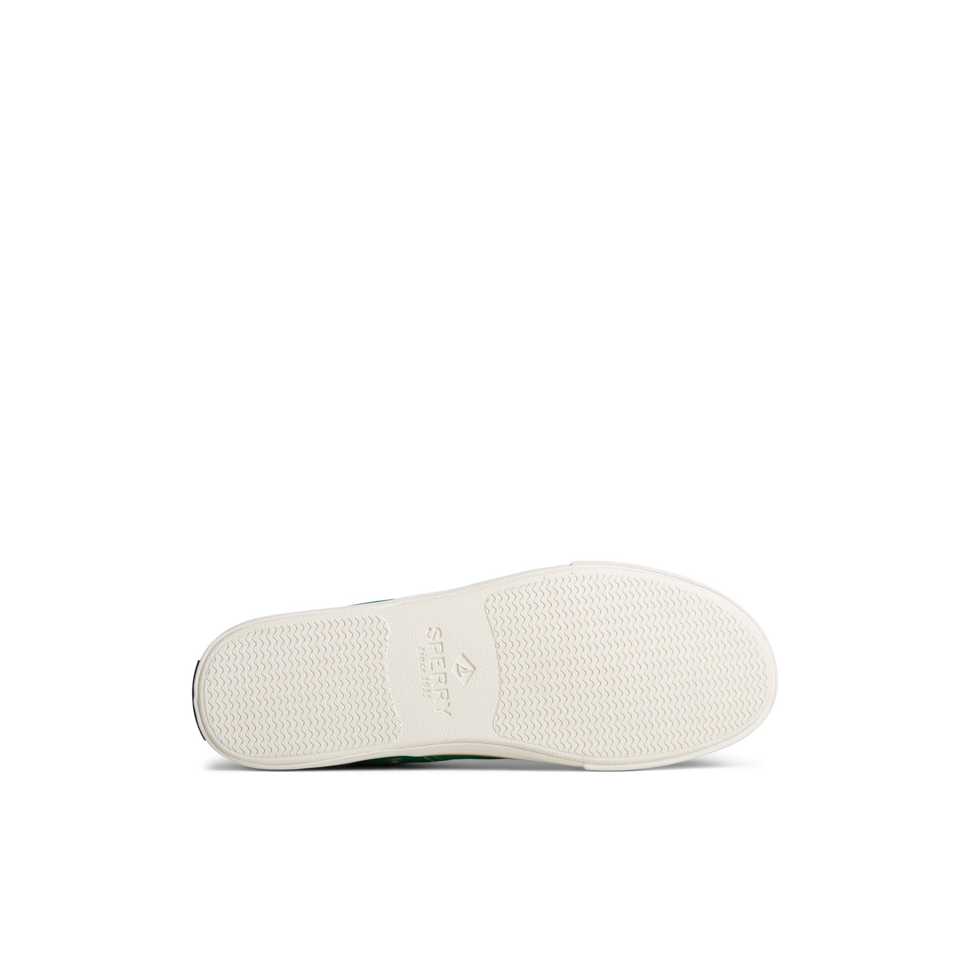 View of Green Striper II CVO Nautical Sneaker Low Top Sneakers's sole