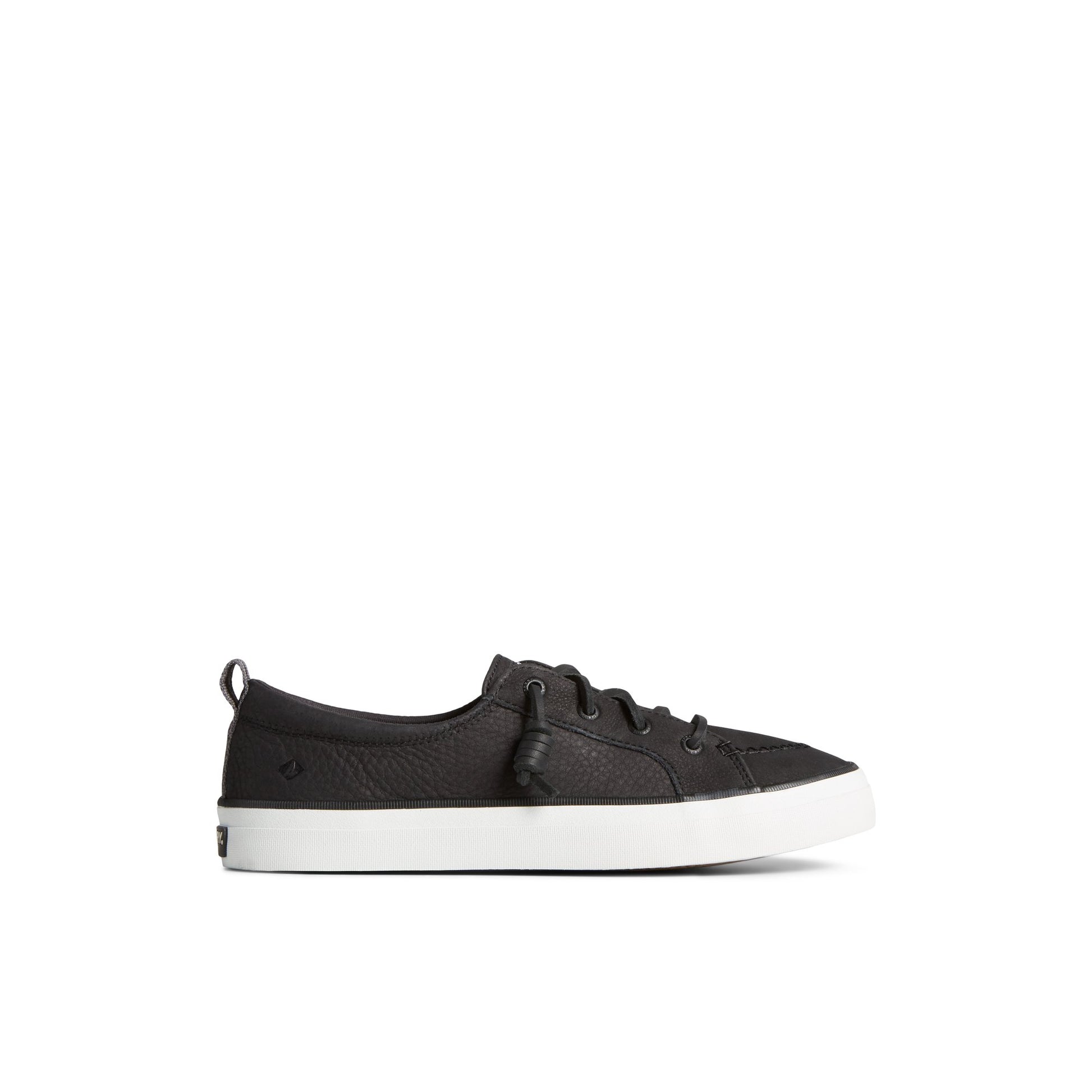 Main View of Black Crest Vibe Embroidered Washable Sneaker  for Womens