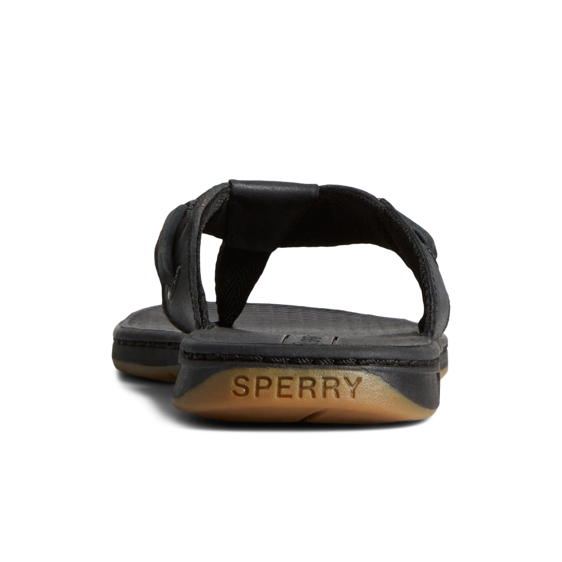 Close-up of the Black Seafish Flip Flop