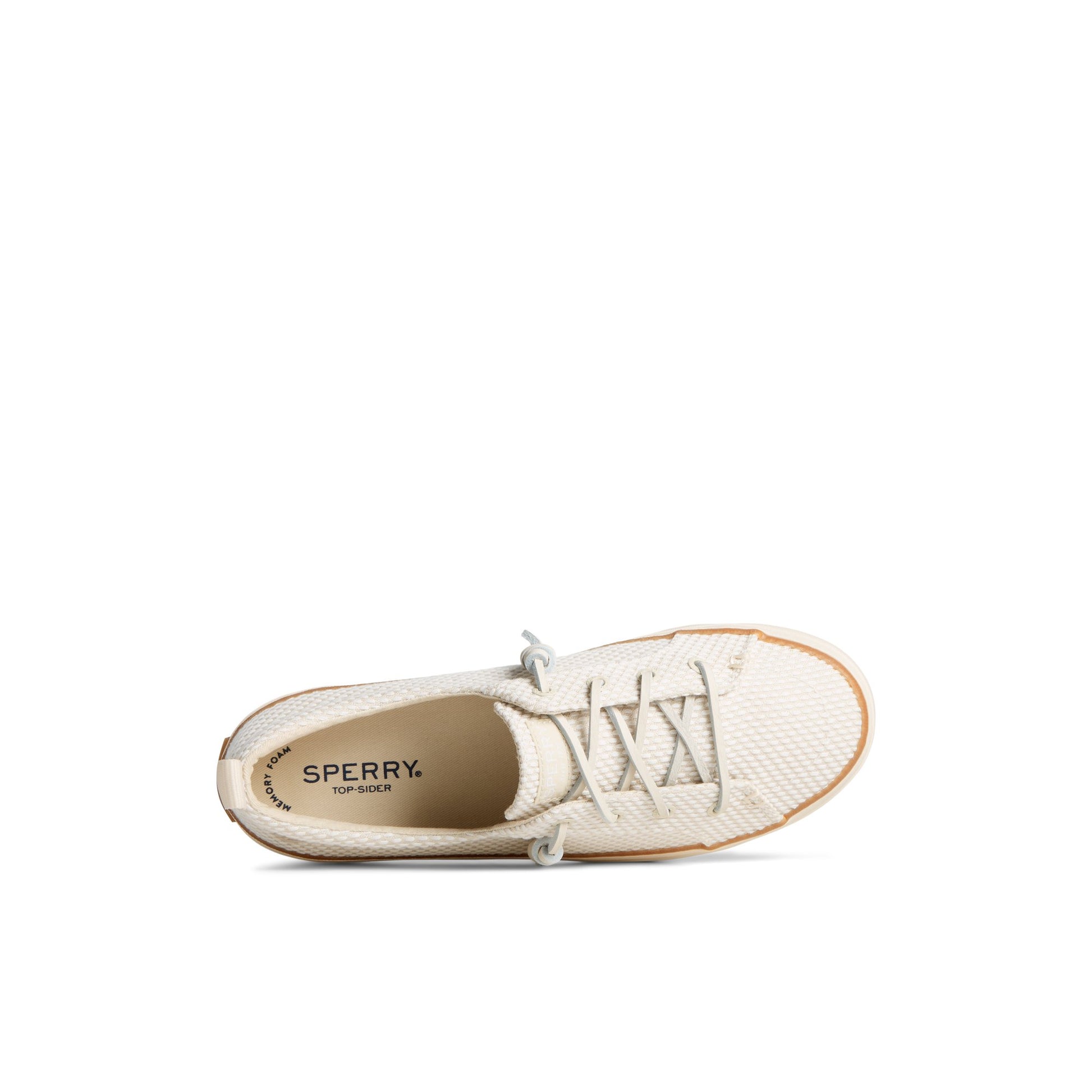 Top-down view of the Bone Crest Vibe Two-Tone sneaker