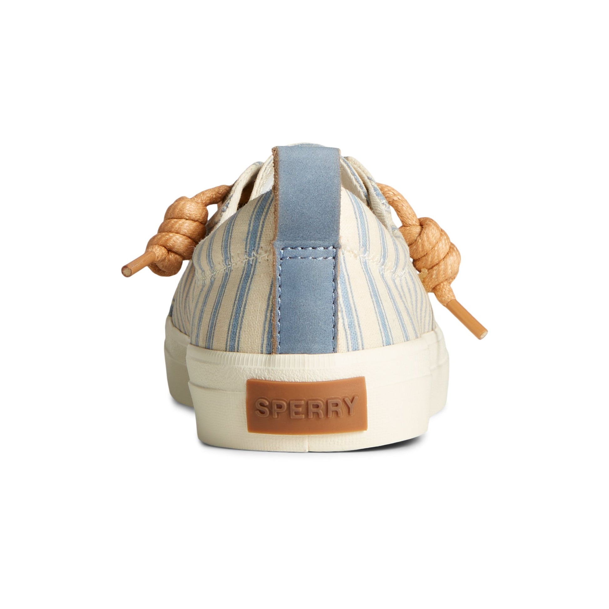 Close-up of the White Crest Vibe Sneaker Vulcanized Sneaker Mule