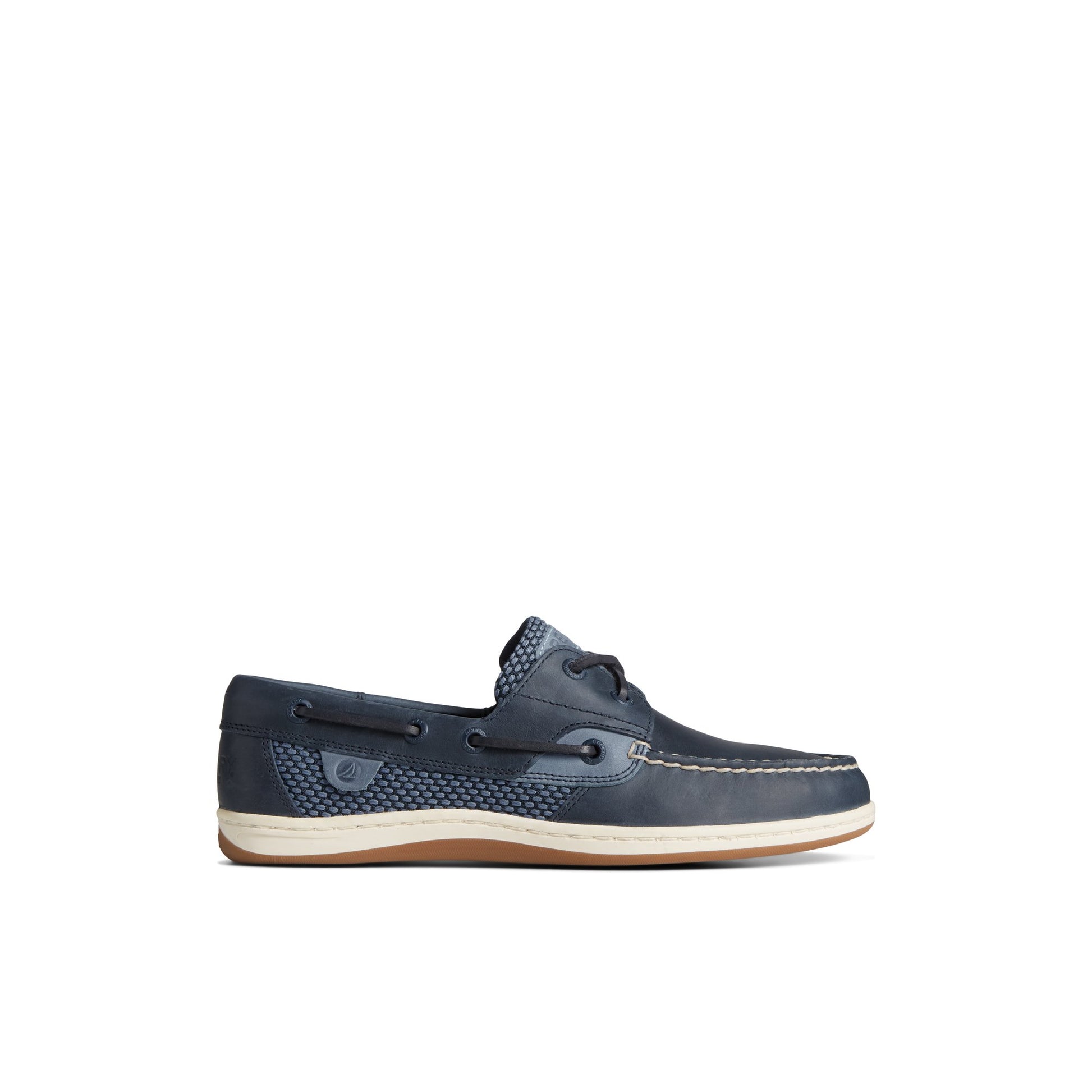 Main View of Navy Koifish Two-Tone Boat Shoe Boat Shoes for Womens