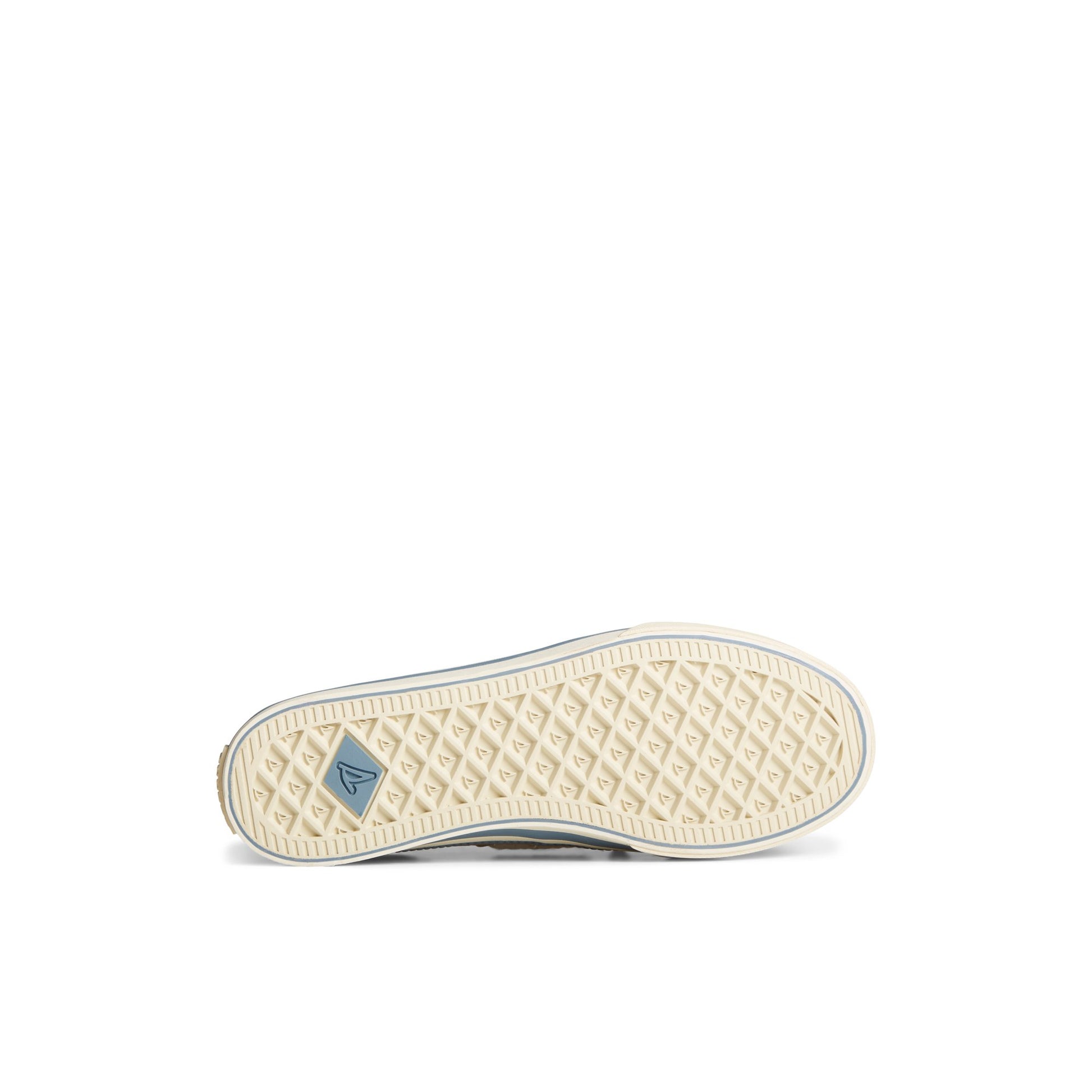 View of White Bahama 3.0 Platform Sneaker Boat Shoes's sole
