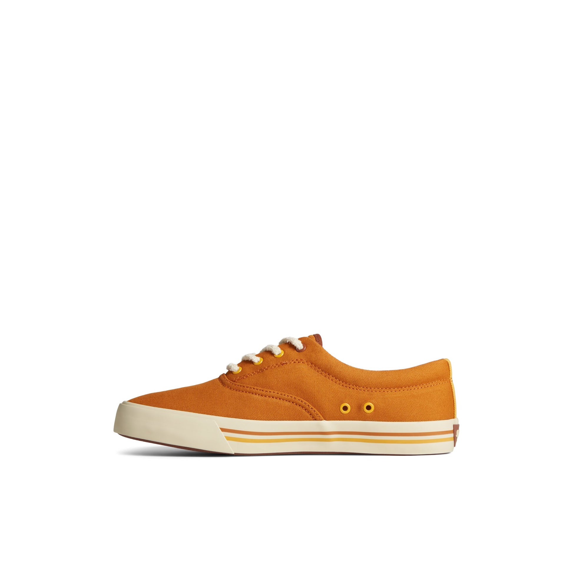 Side view of Brown Seacycled™ Striper II CVO Sneaker Low Top Sneakers