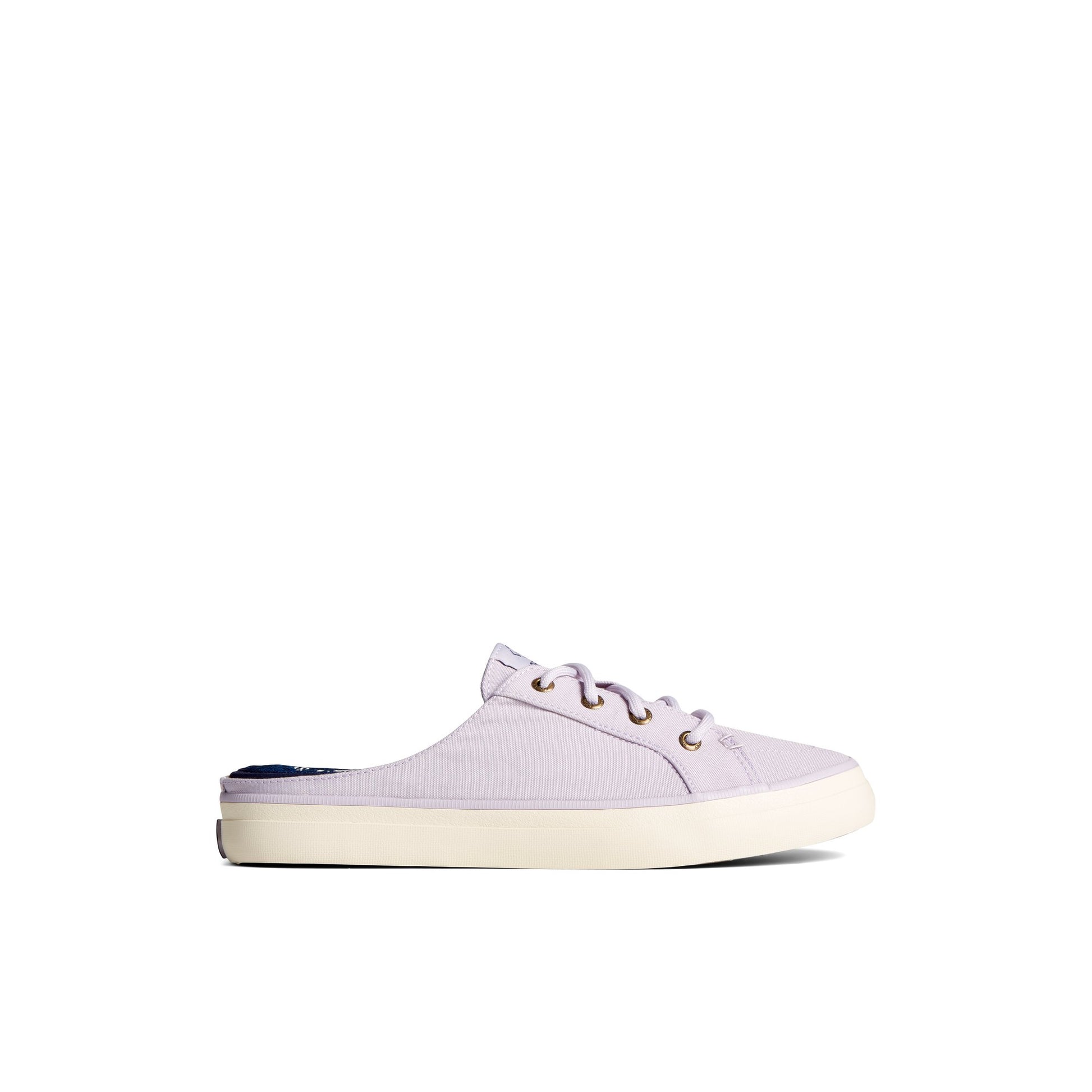 Main View of Light Purple SeaCycled™ Crest Vibe Pastel Mule Sneaker Sneaker Mule for Womens