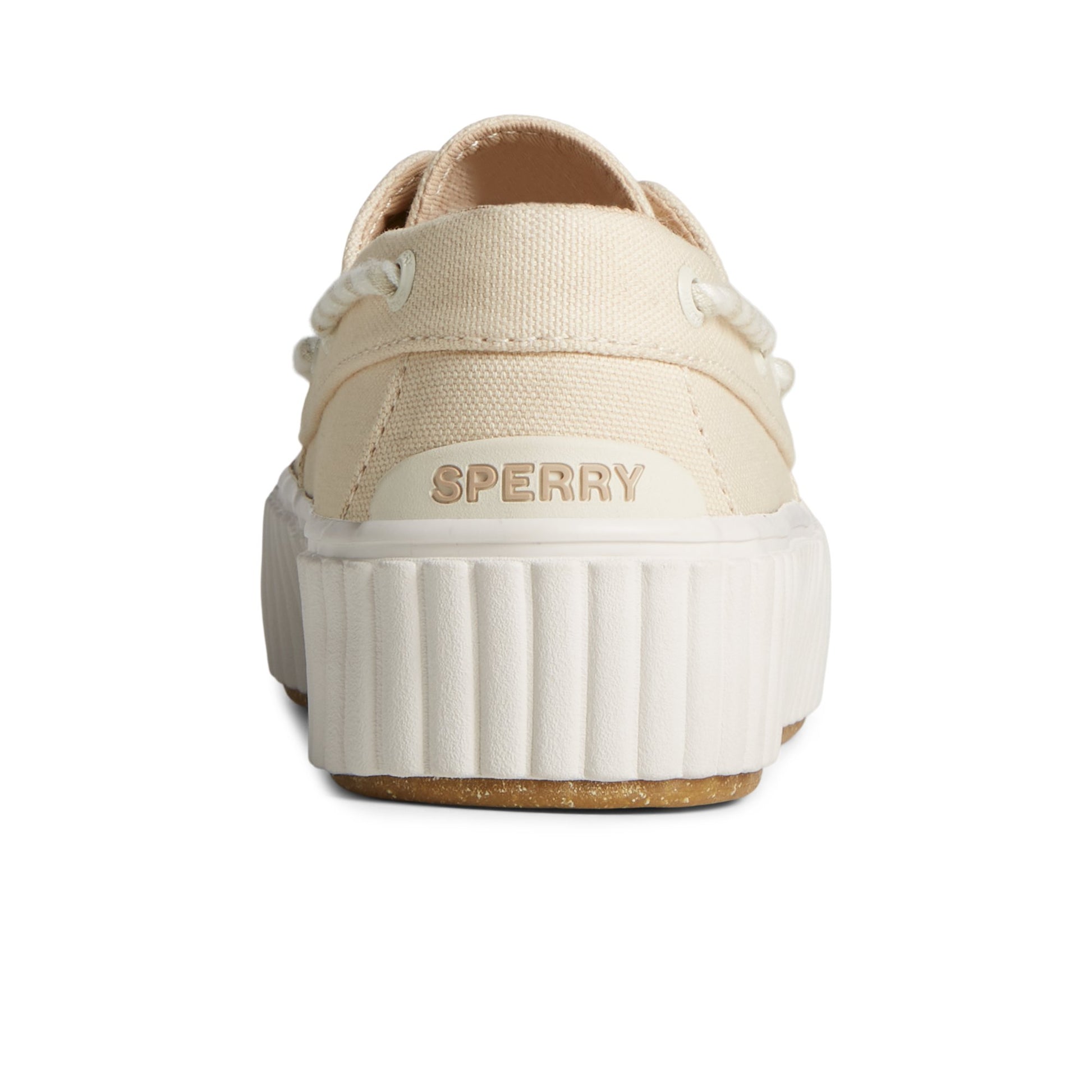 Close-up of the Bone Pierwavepres_ww Boat Shoes