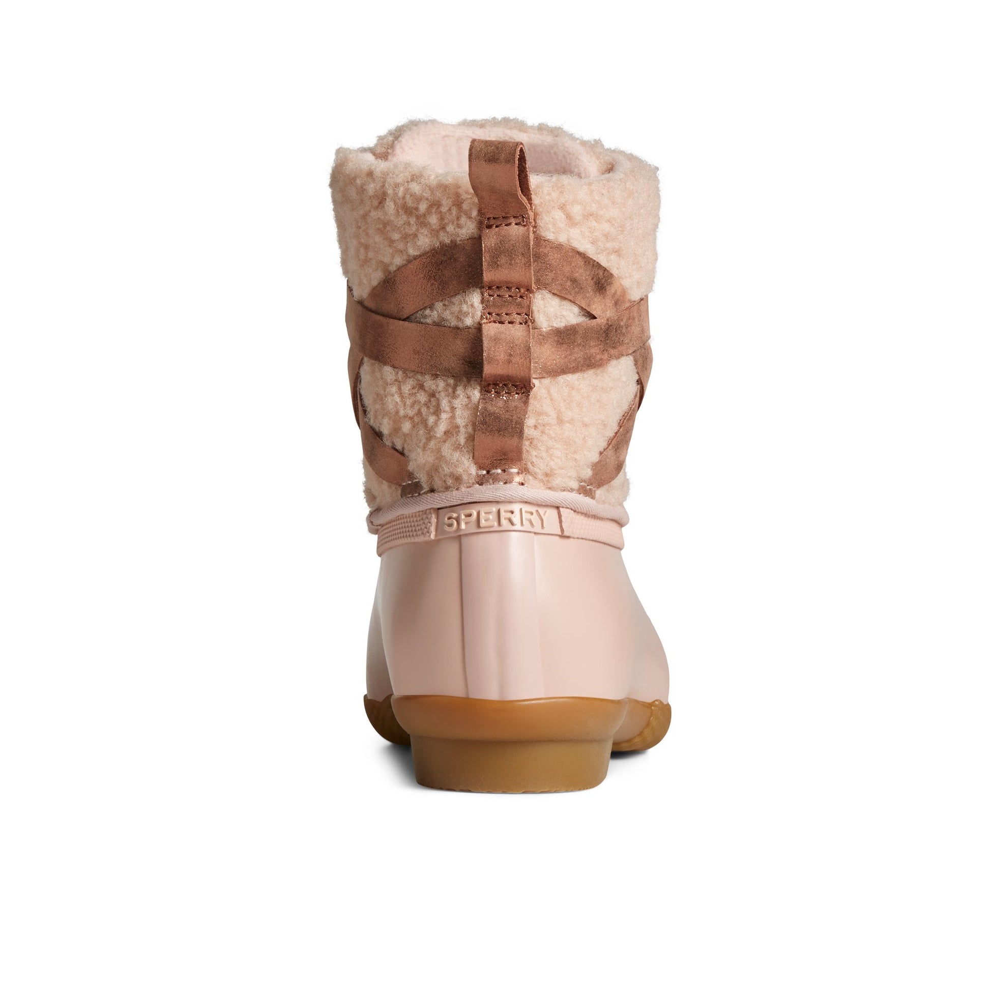 Close-up of the Medium Pink Saltwater™ Duck Boot Duck Boots