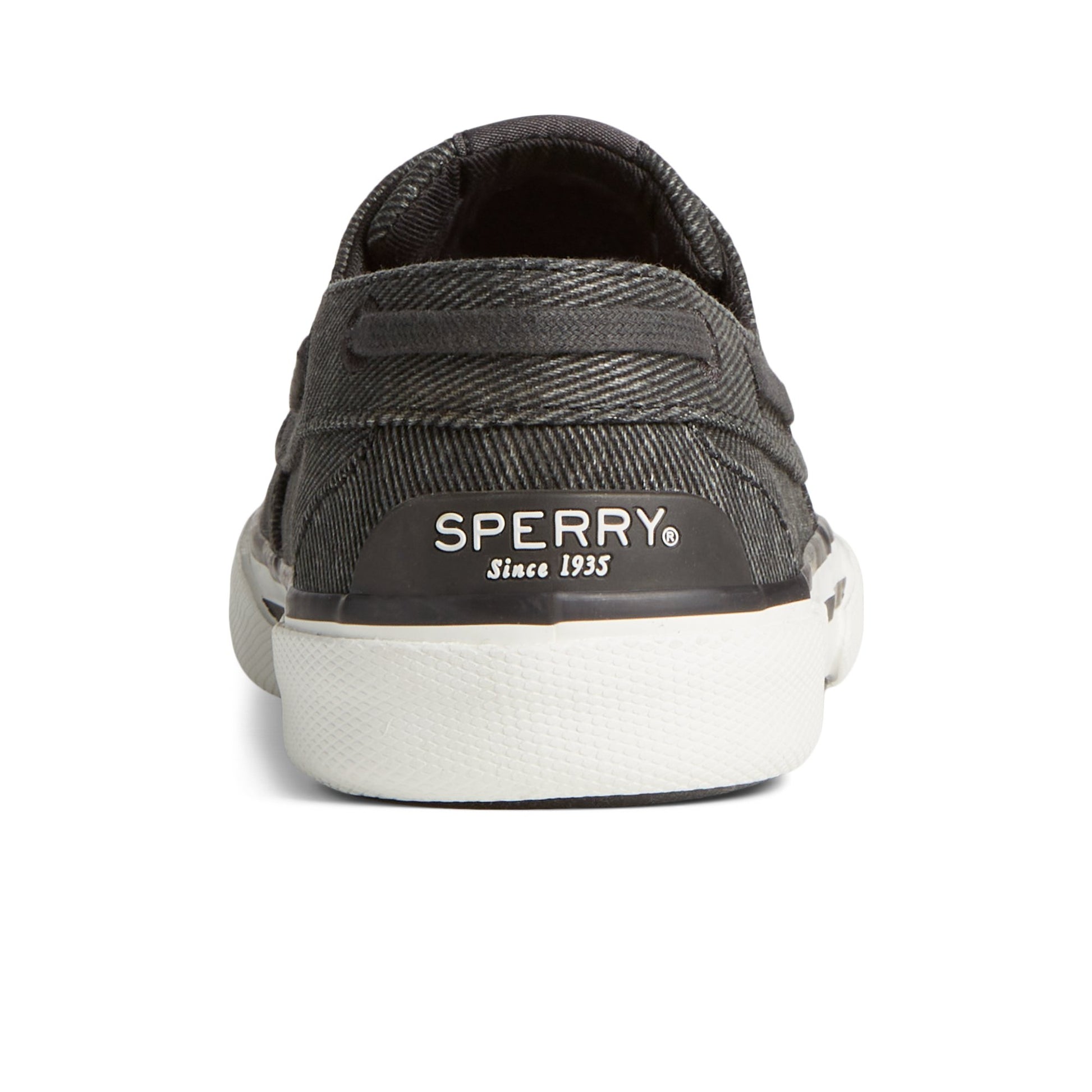 Close-up of the Black Pierwave Boat Shoe Boat Shoes