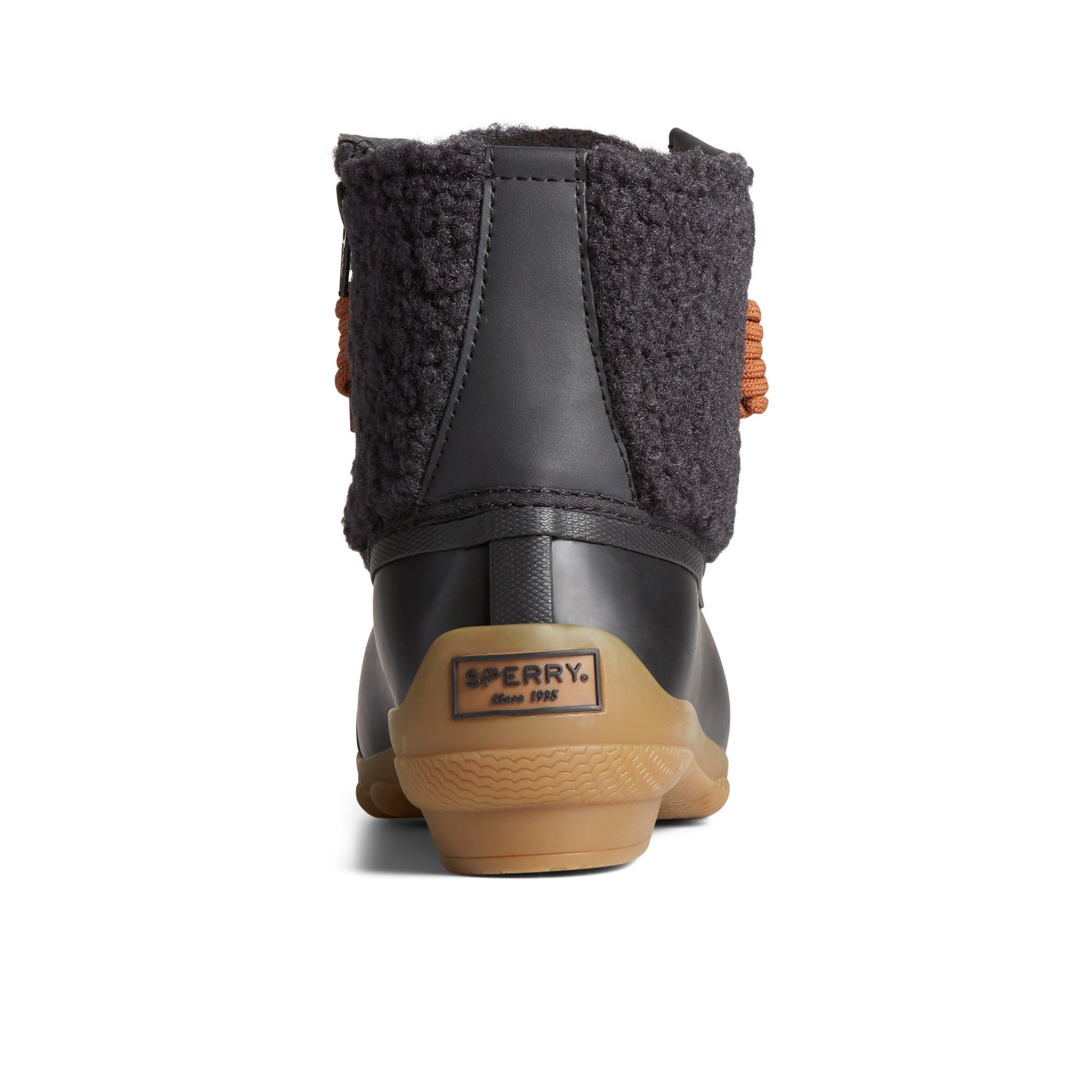 Close-up of the Black Syren Gulf Duck Boot Duck Boots