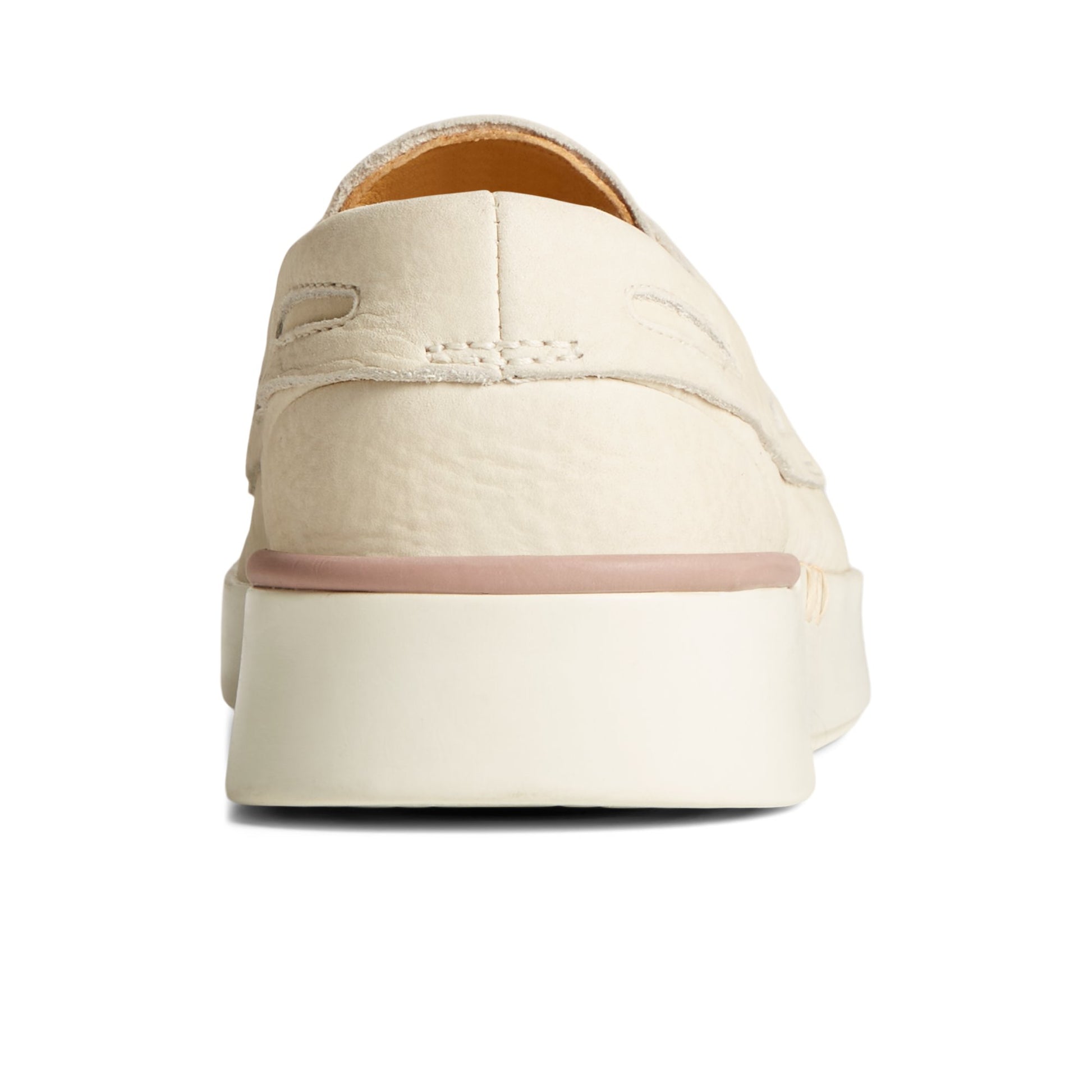 Close-up of the Bone Gold Cup™ Authentic Original™ PLUSHWAVE™ Cup Boat Shoe Loafer Boat Shoe