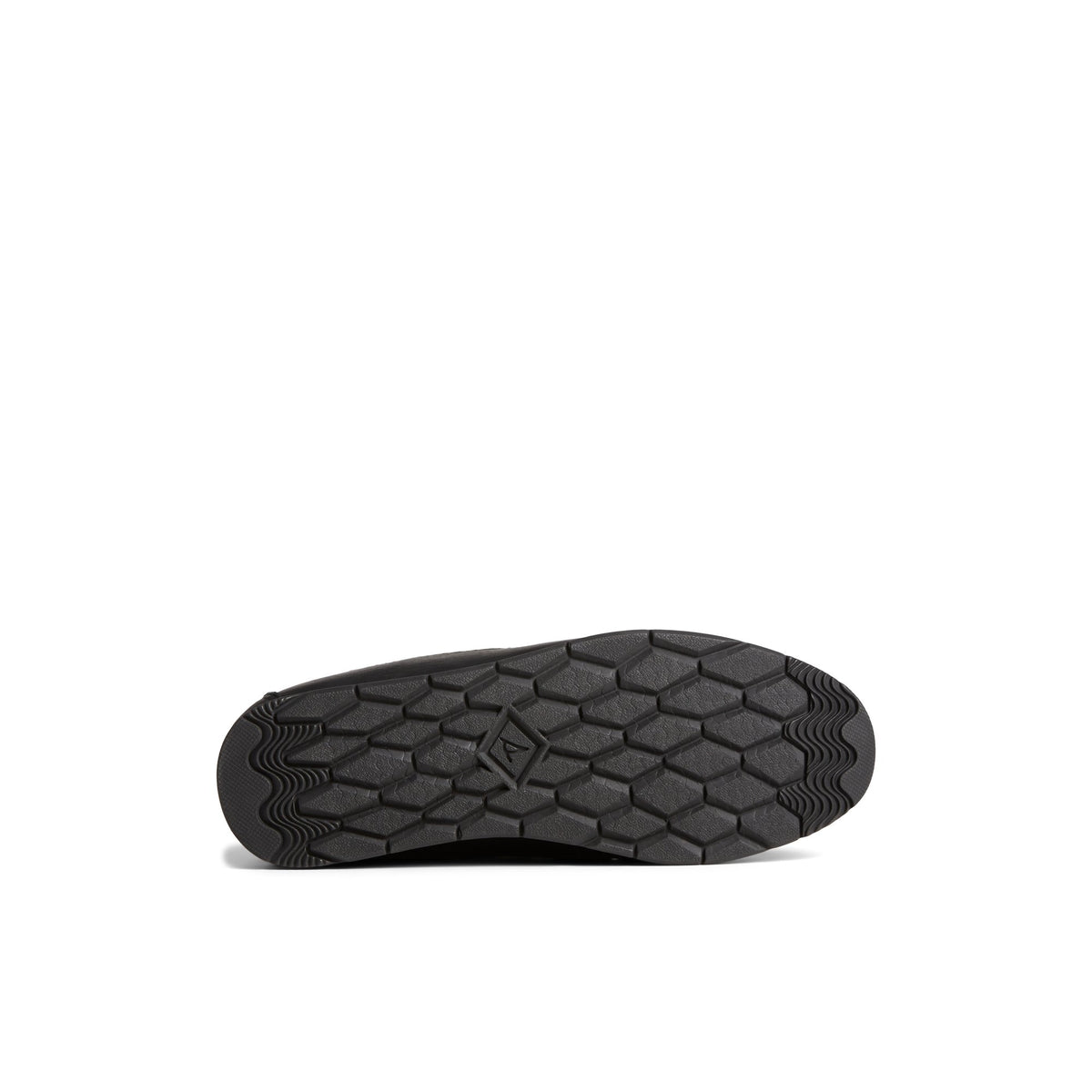 View of Black Moc-Sider Chukka Moccasin Chukka's sole