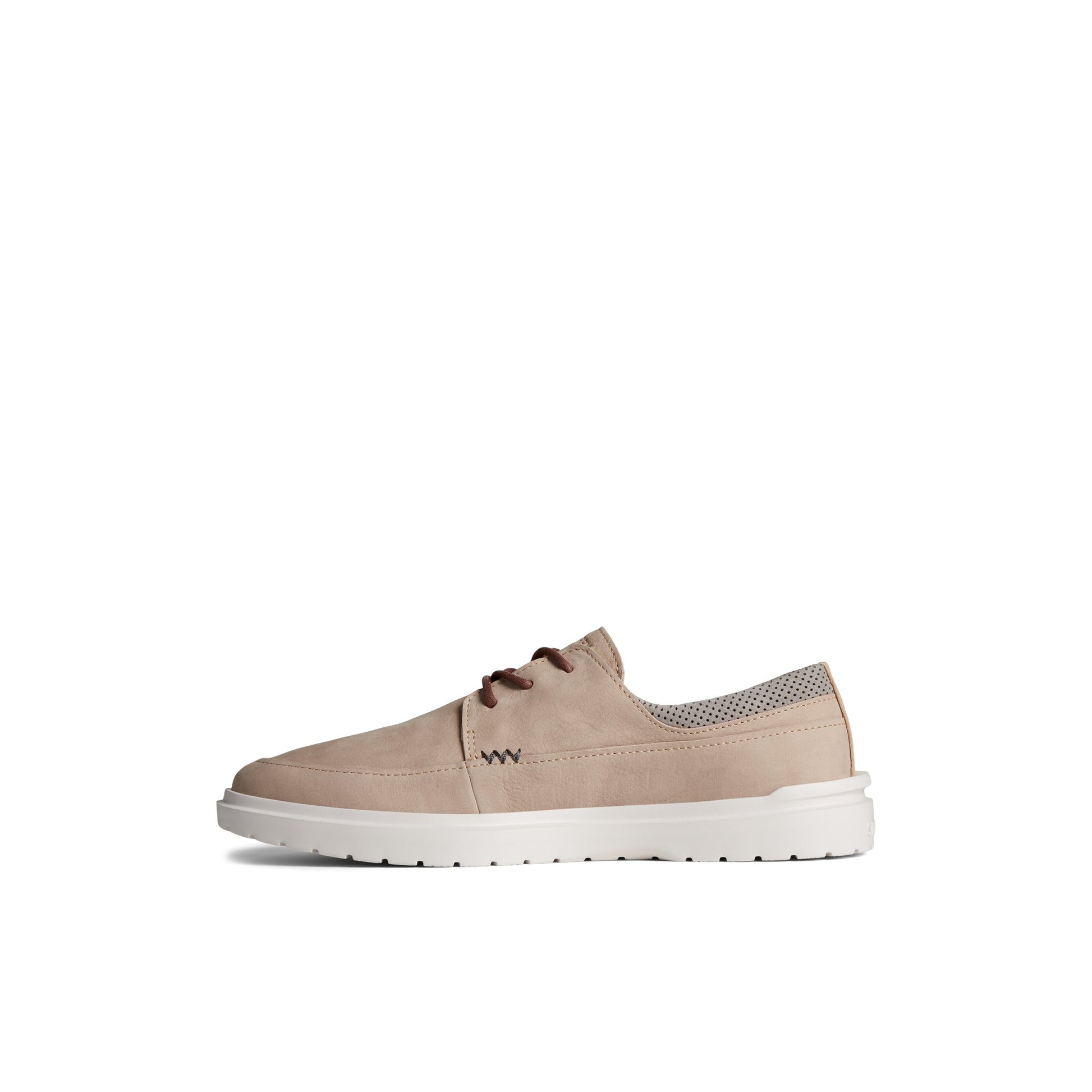 Side view of Medium Beige Cabo II Oxford