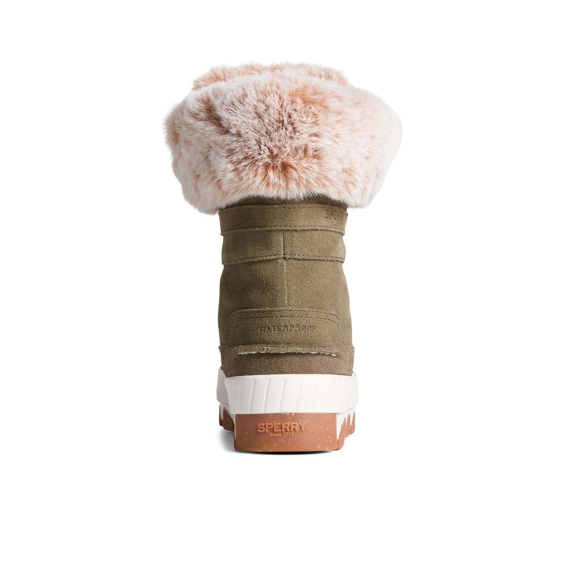 Close-up of the Medium Green Torrent Lace Up Boot Fall/Winter Boots