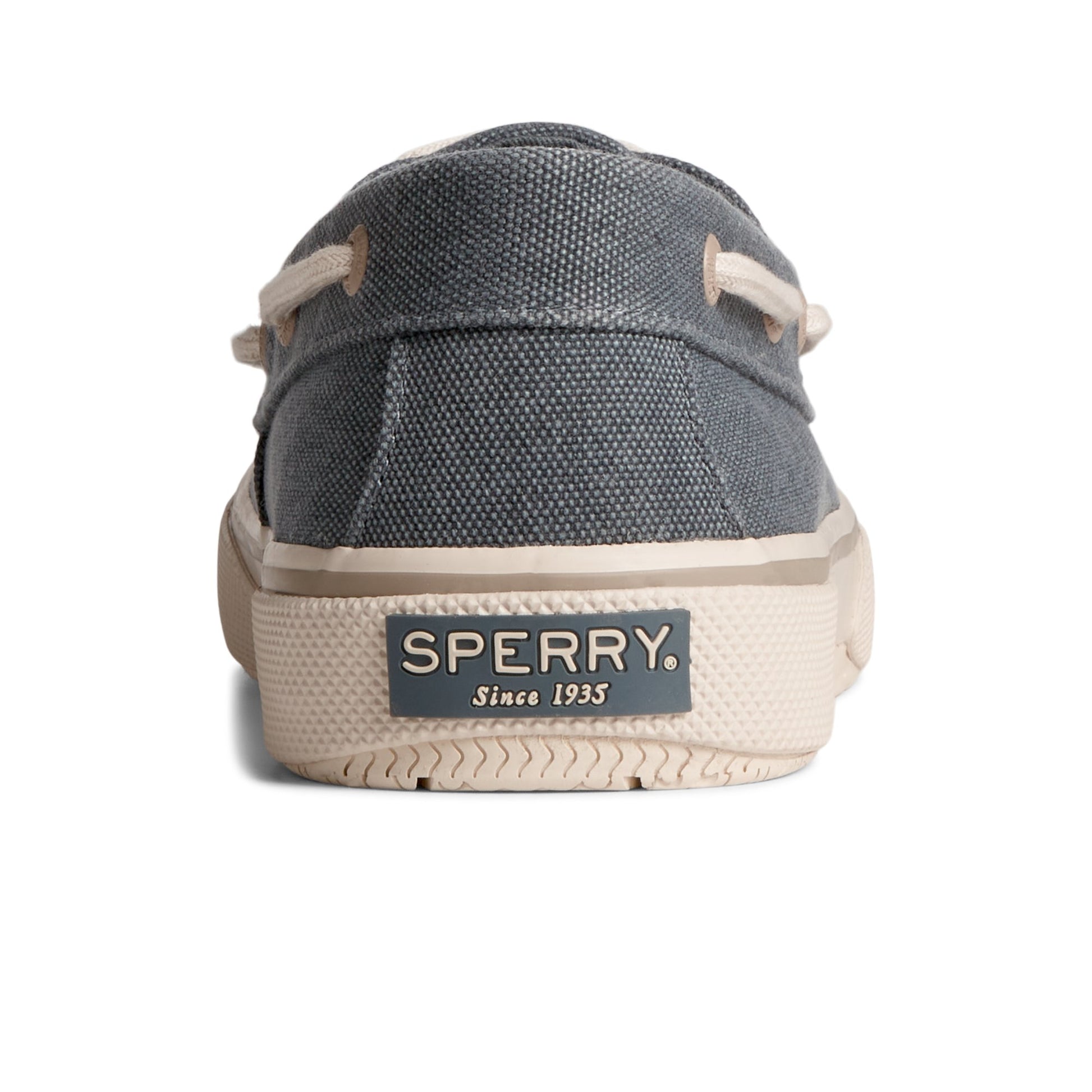 Close-up of the Blue Halyard 2-Eye Boat Shoe