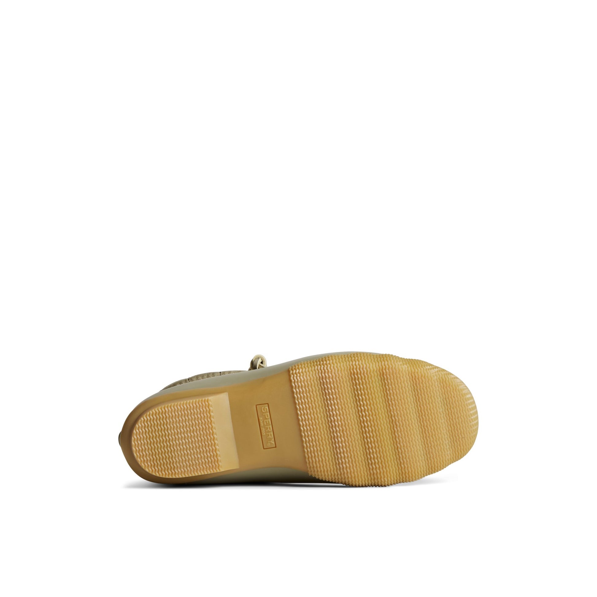 View of Green SeaCycled™ Saltwater™ Nylon Duck Boot Duck Boots's sole