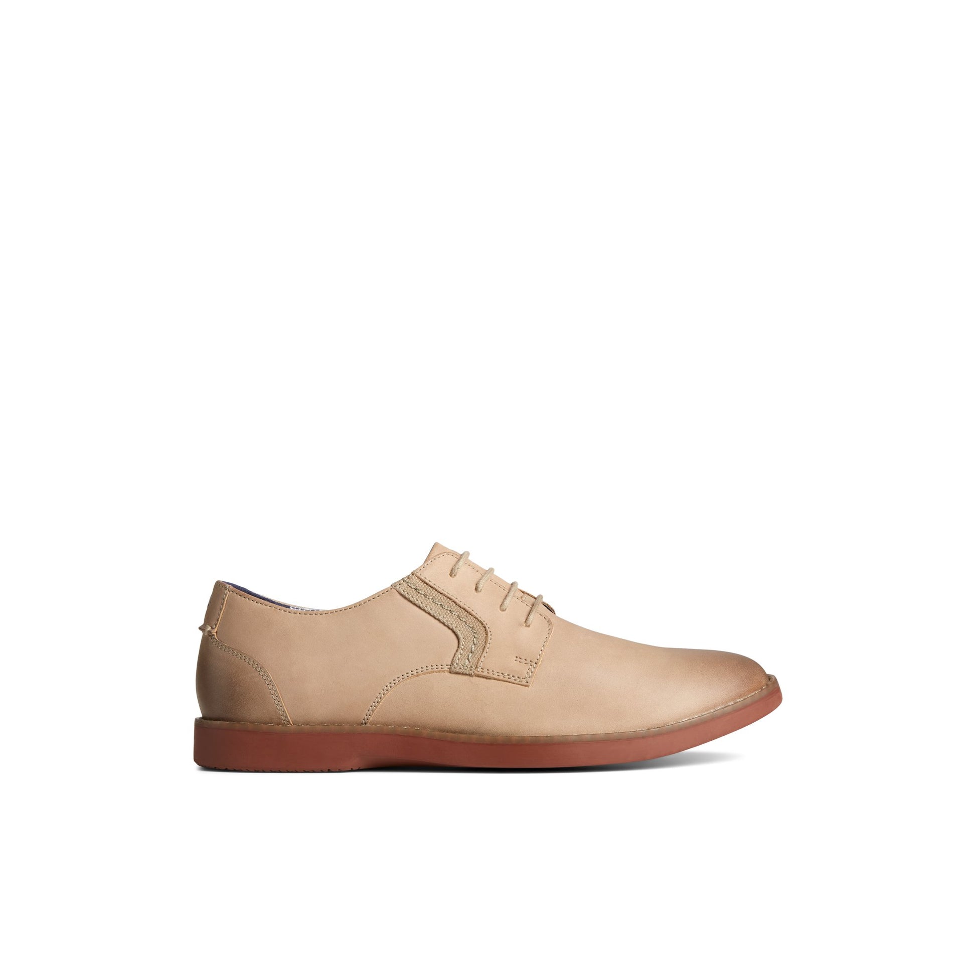 Main View of Medium Beige Newman Oxford Dress Shoe Oxford Dress Shoes for Mens