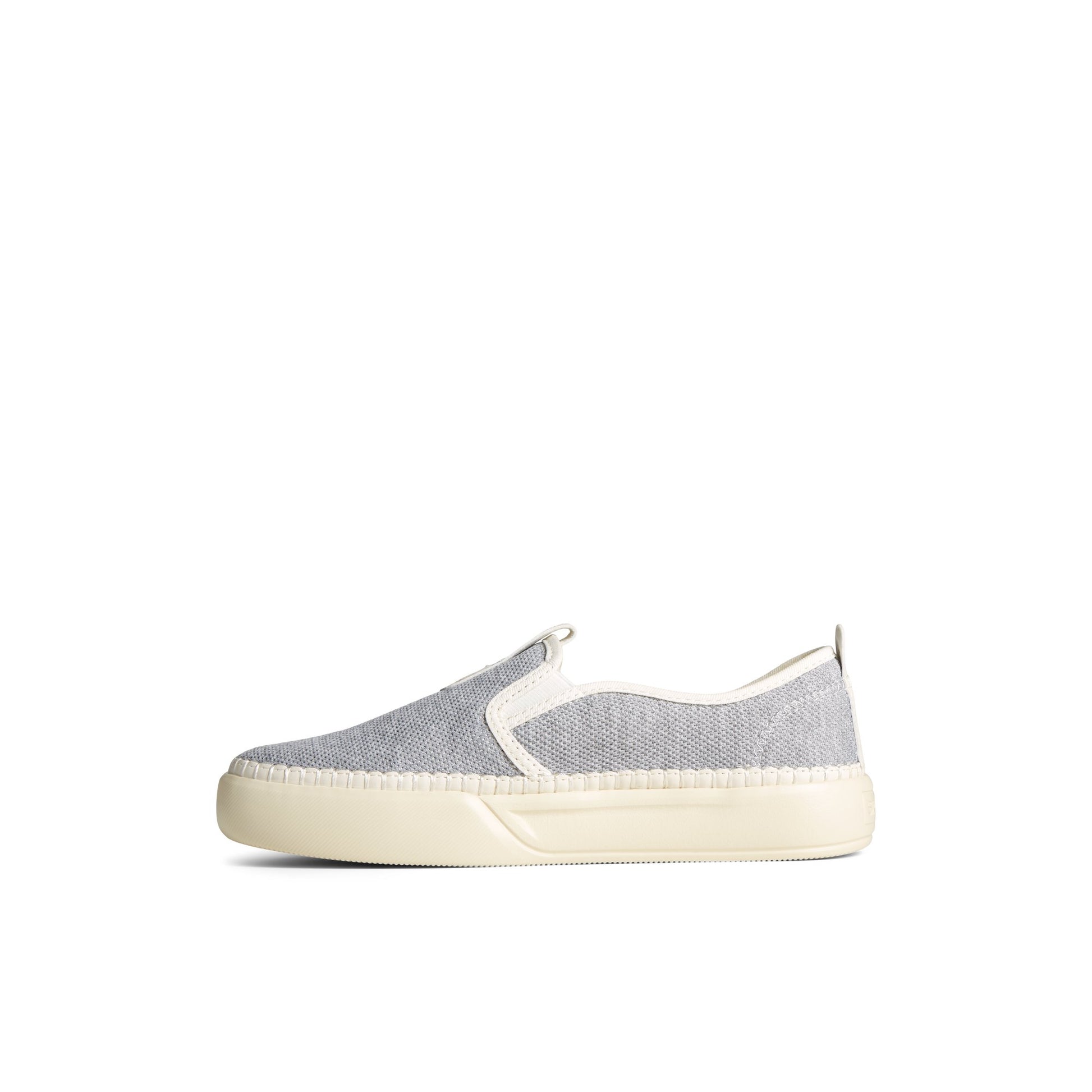 Side view of White Breaker Plushwave™ Sneaker