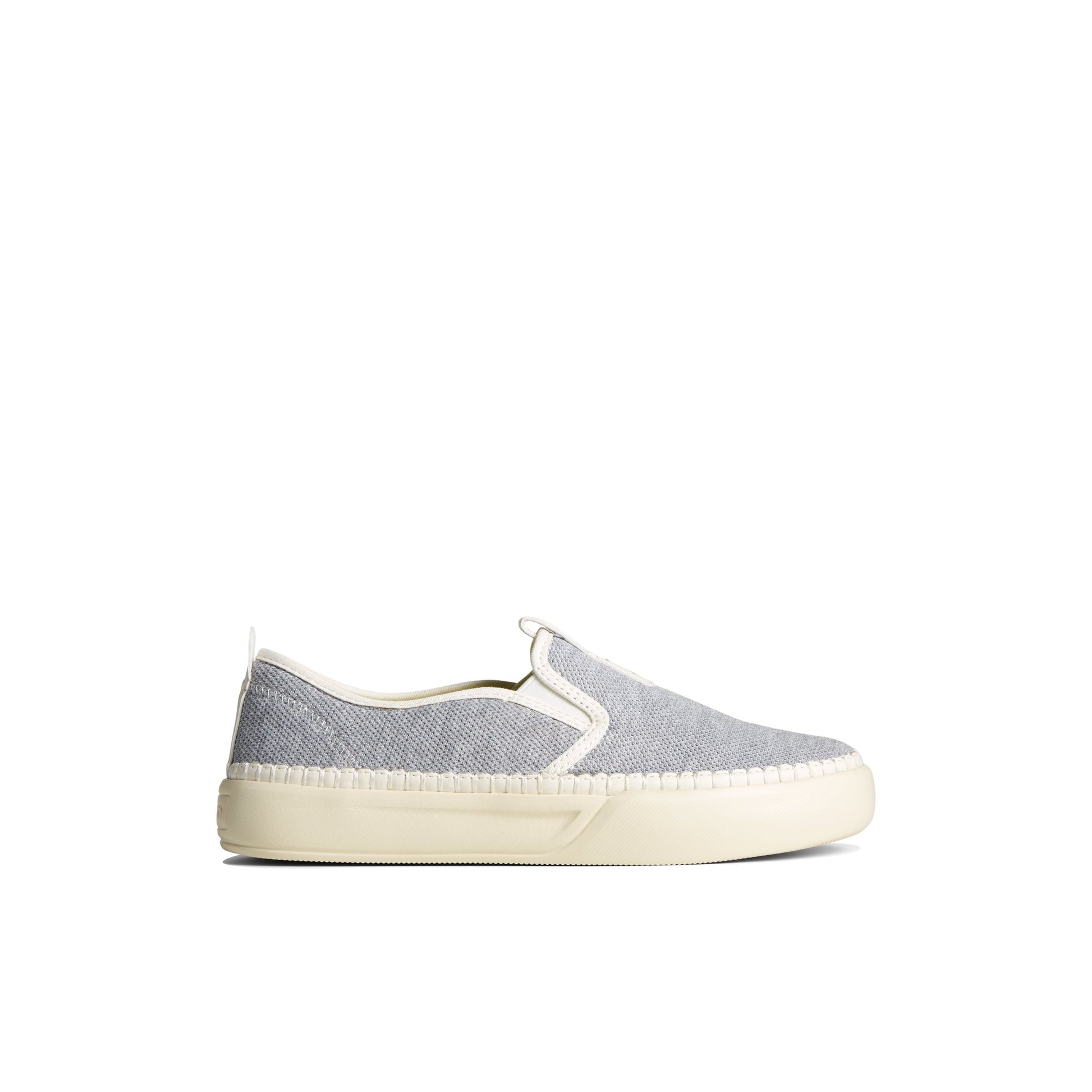 Main View of White Breaker Plushwave™ Sneaker  for Womens