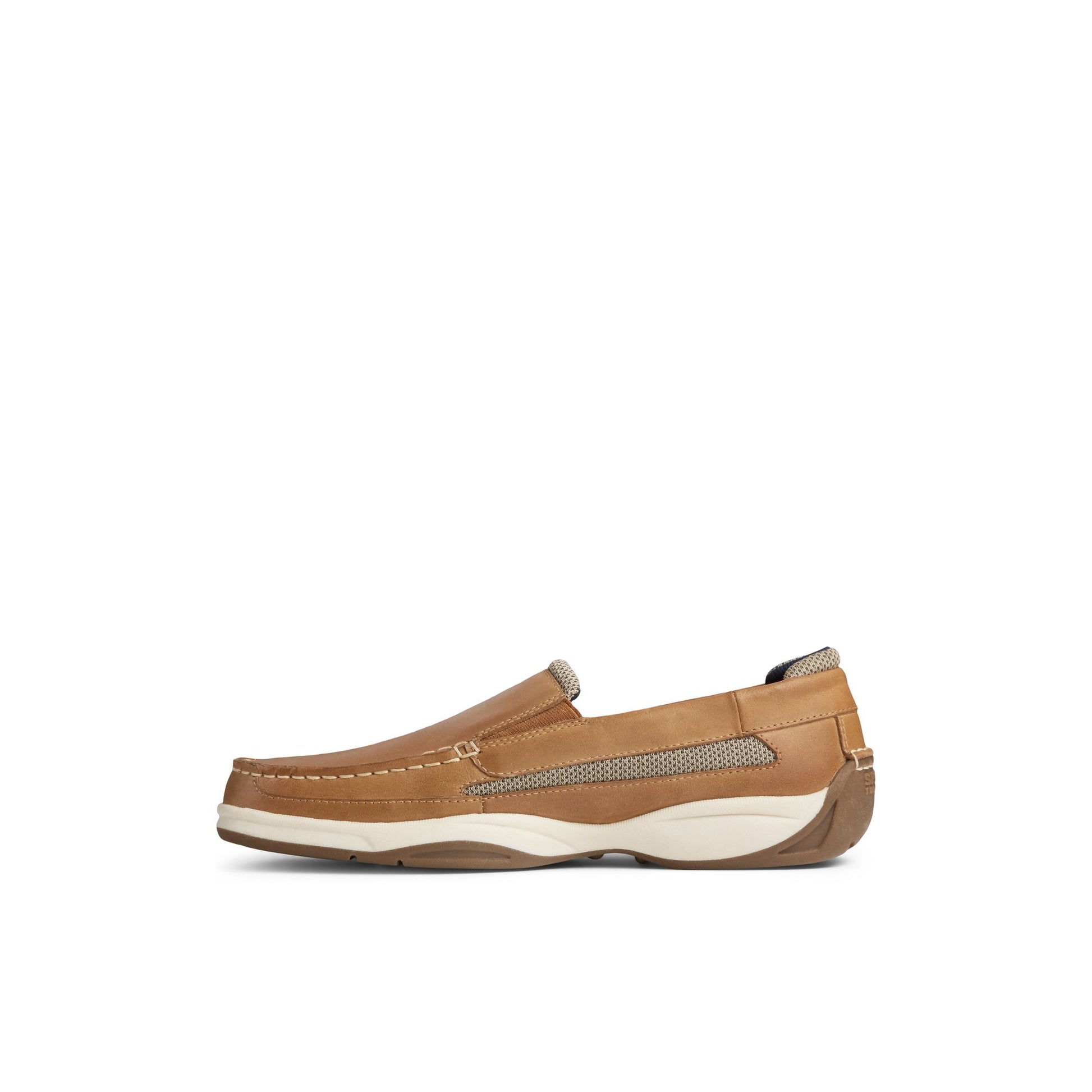 Side view of White Intrepid Loafer Casual Loafers