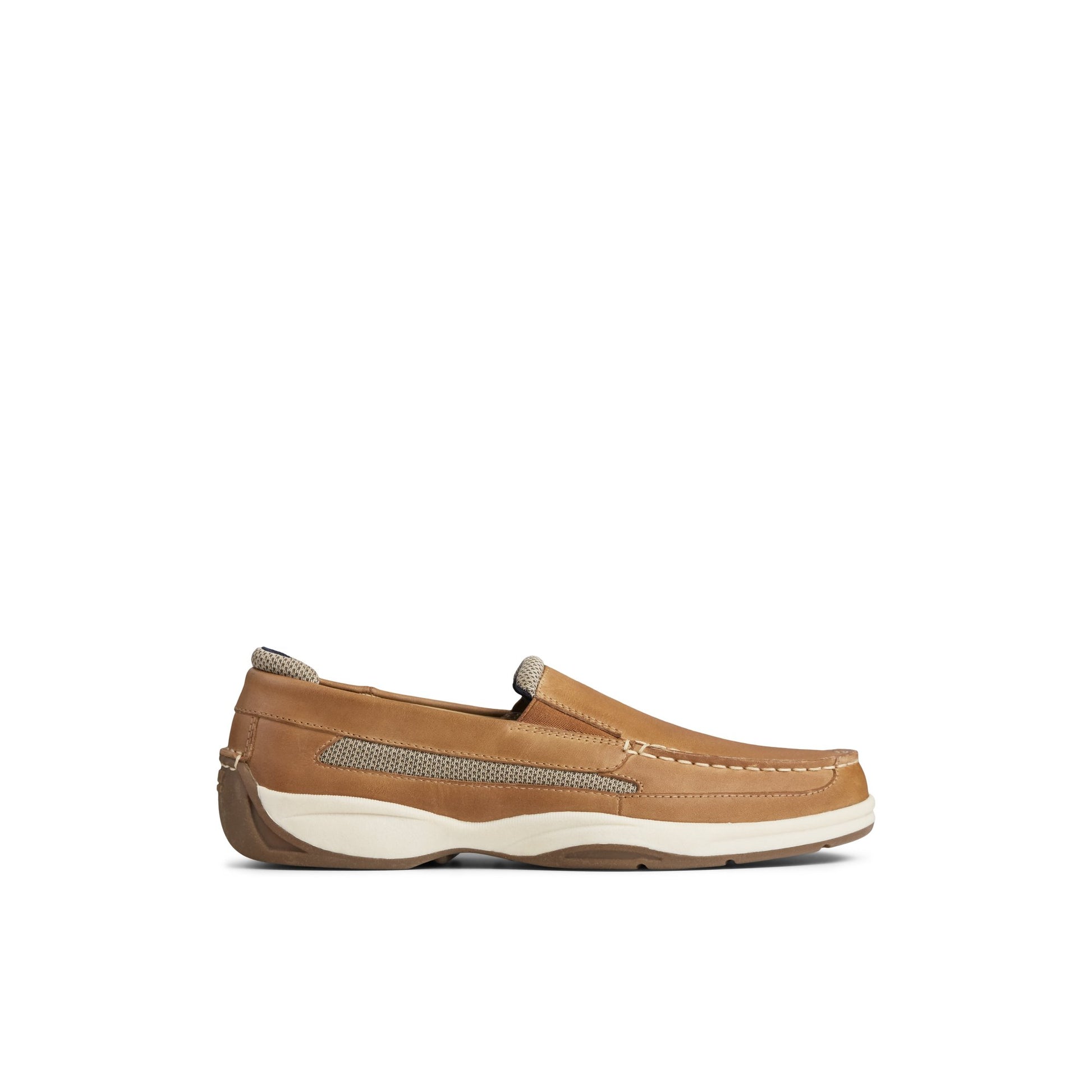 Main View of White Intrepid Loafer Casual Loafers for Mens