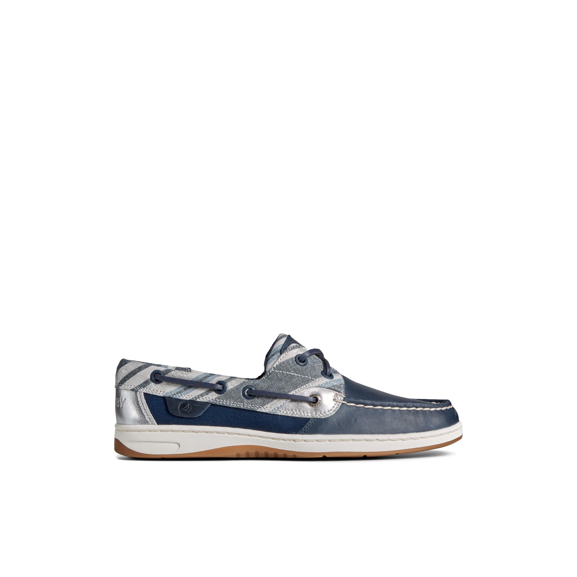 Main View of Navy Bluefishlurx_wm Boat Shoes for Womens