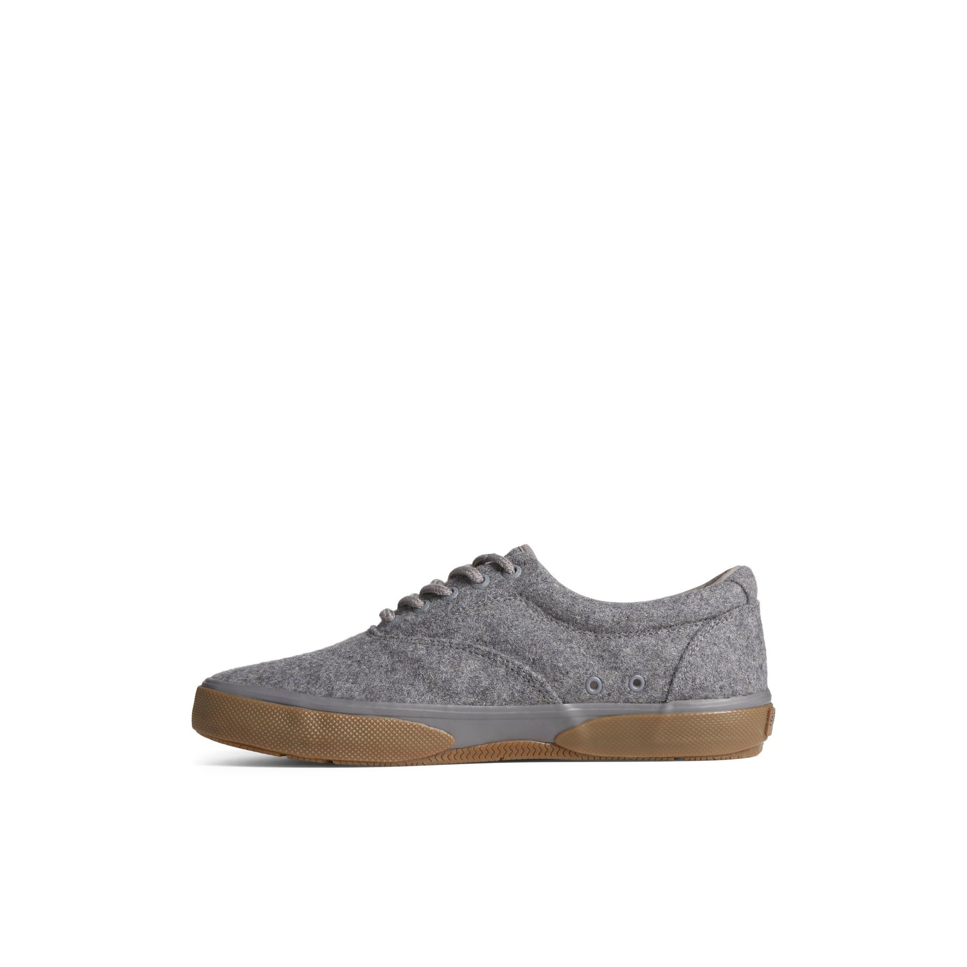 Side view of Dark Grey Halyard CVO Sneaker