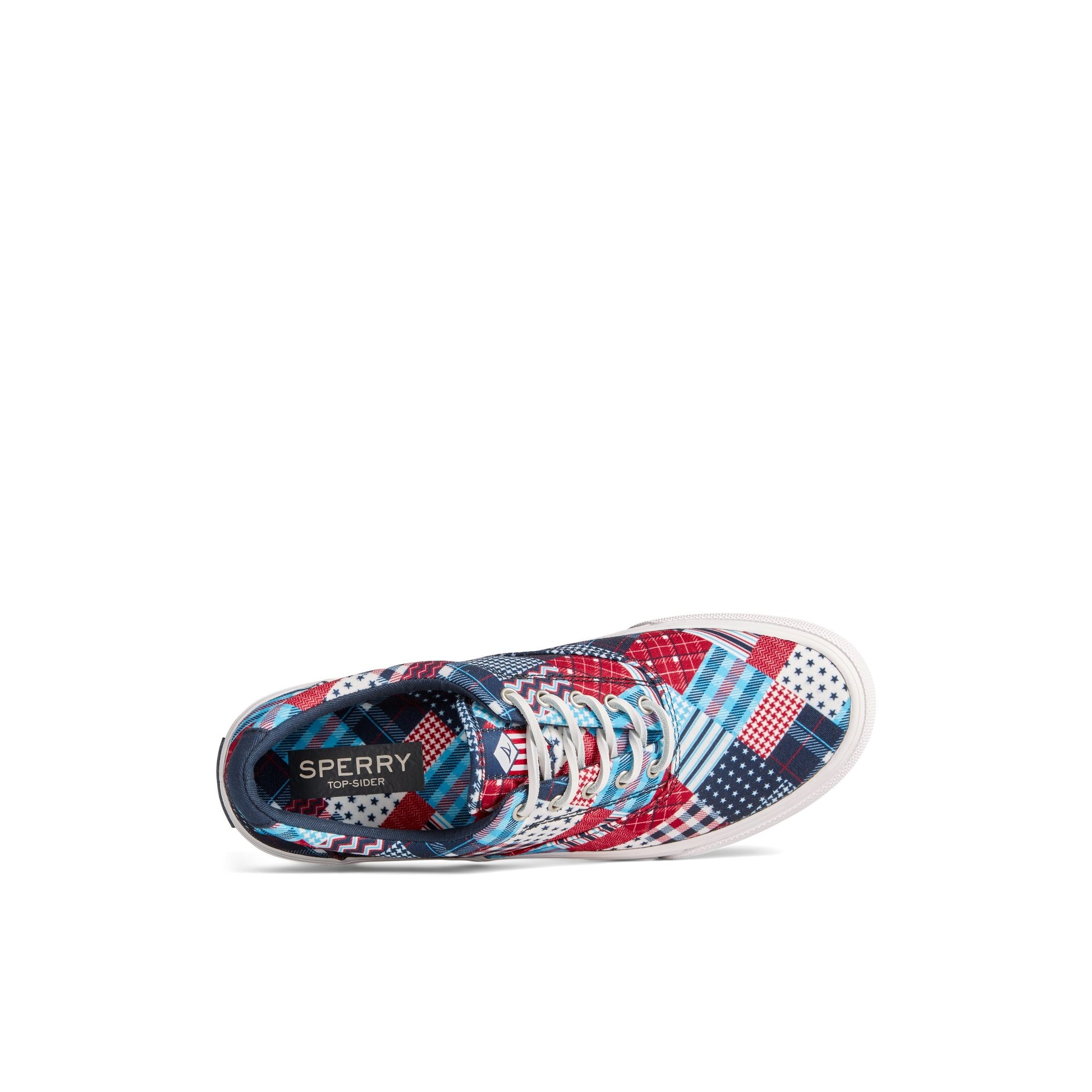 Top-down view of the Blue Striper II CVO Americana Sneaker Vulcanized Sneaker