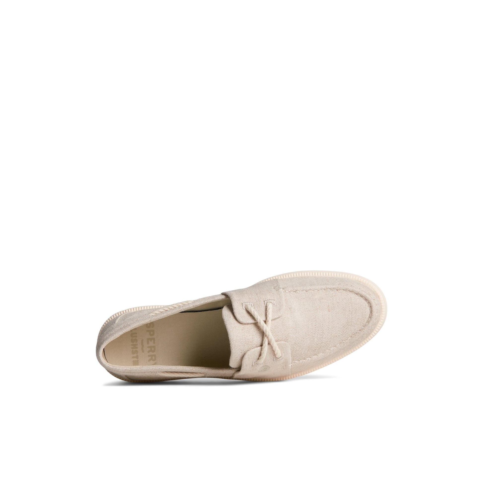 Top-down view of the Natural Cruise Plushwave Sneaker Boat Shoes