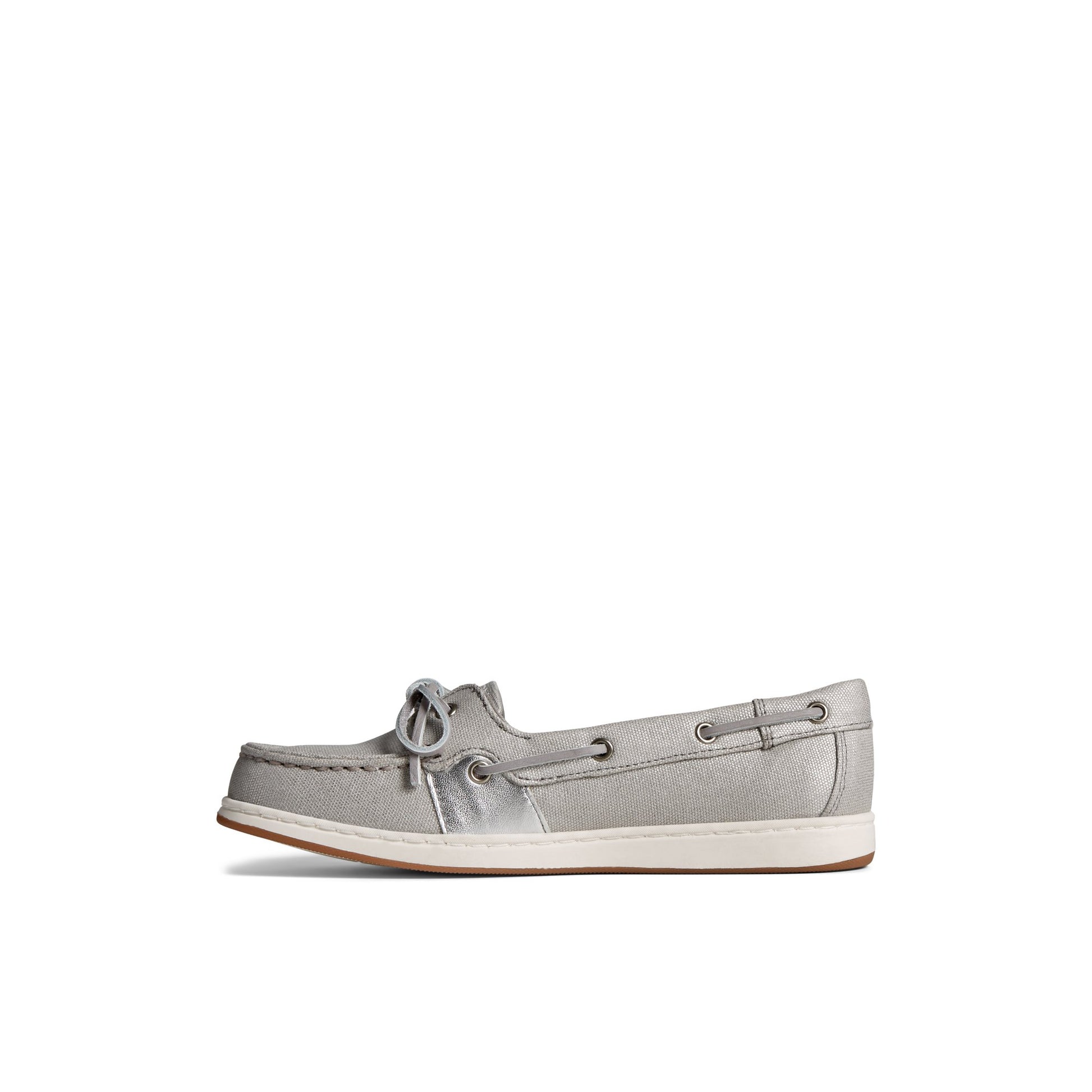 Side view of Grey Coastfish Boat Shoe Boat Shoes