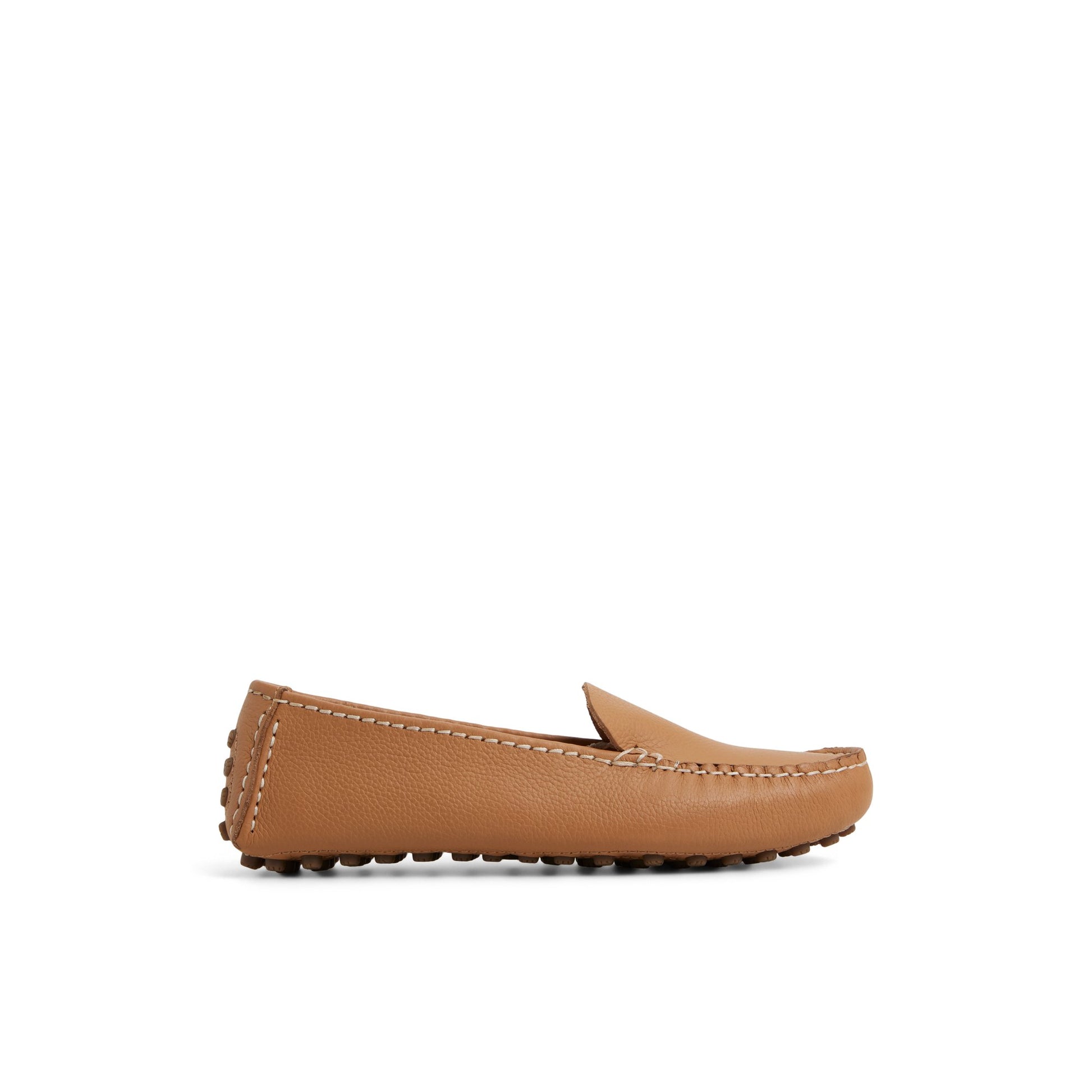 Main View of Medium Beige Port Driver Loafers Driver Loafer Casual Shoes for Womens