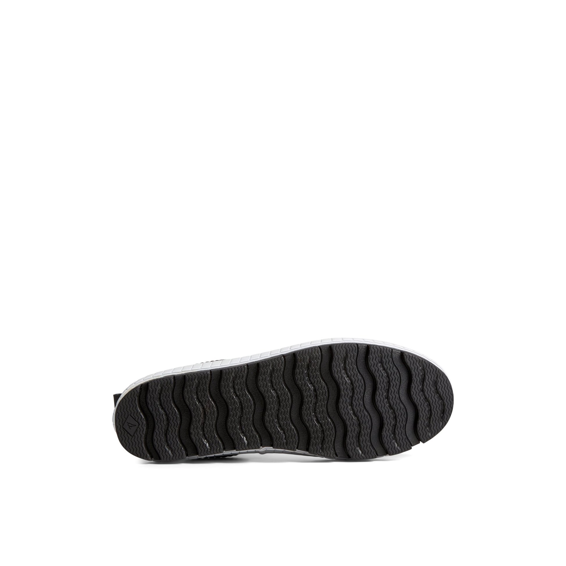 View of Black Torrent Chelsea Rain Boot Chelsea Rain Boot's sole