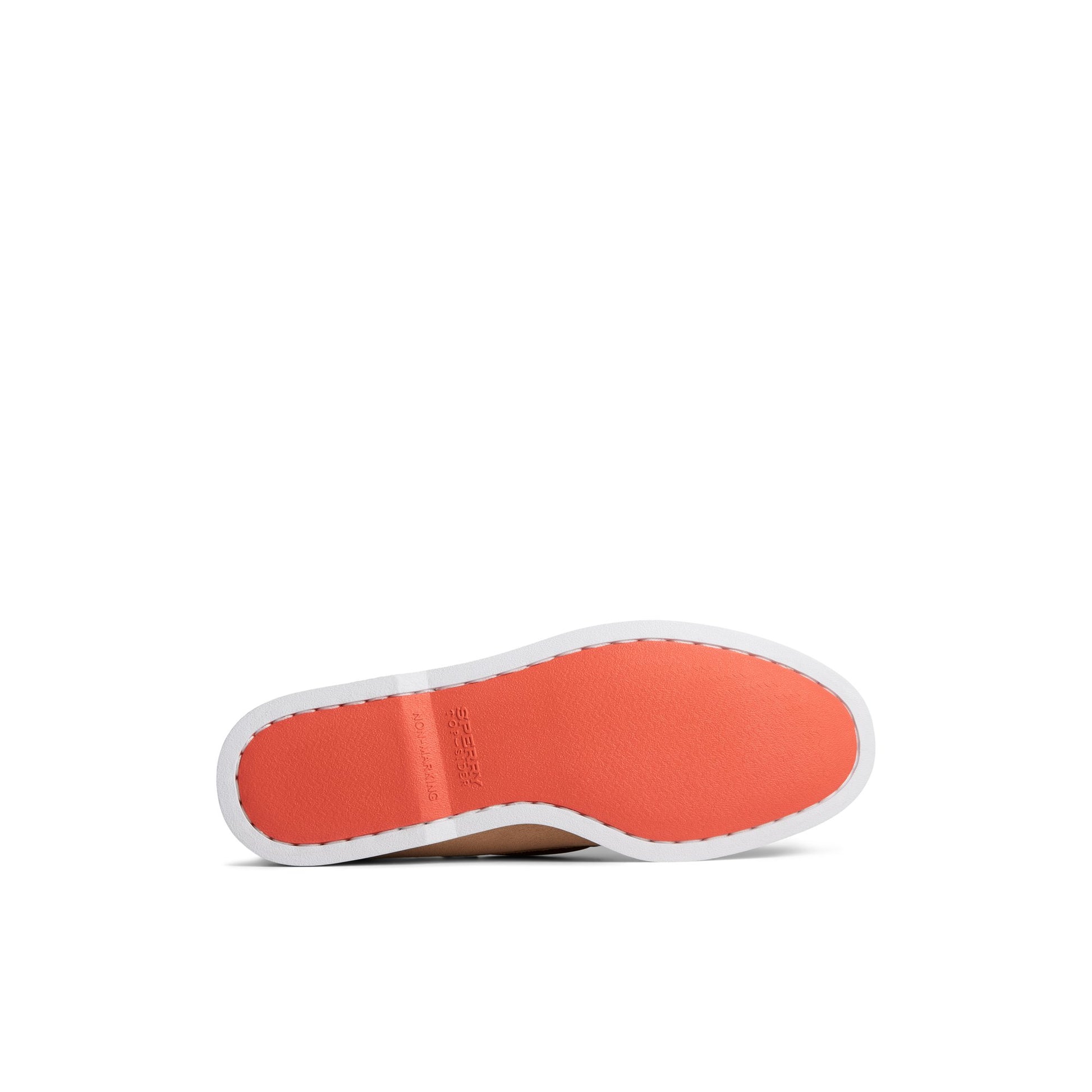 View of Medium Beige Authentic Original™ 2 Eye Boat Shoe 's sole