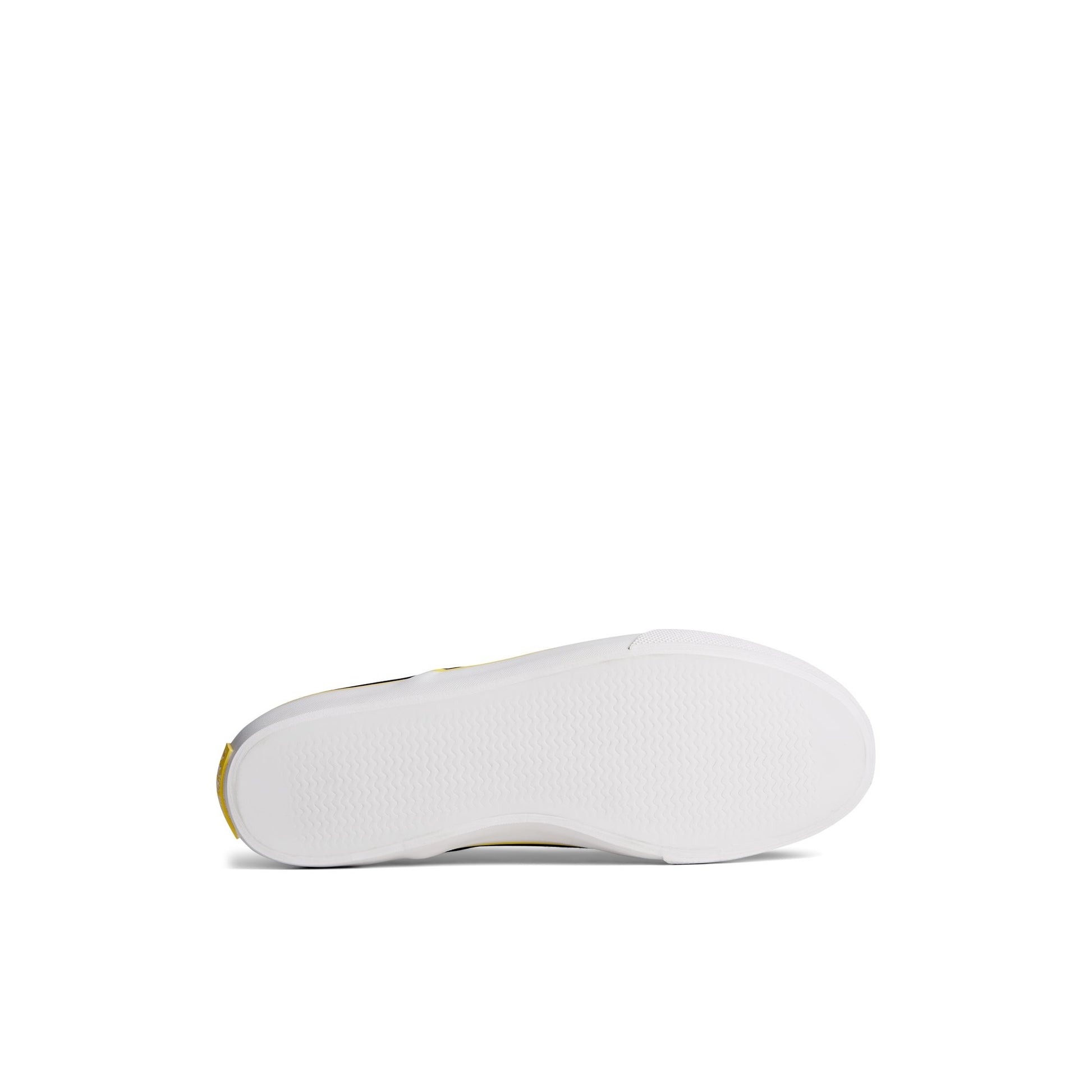 View of Navy Sperry x Brooks Brothers Slip On Sneaker 's sole
