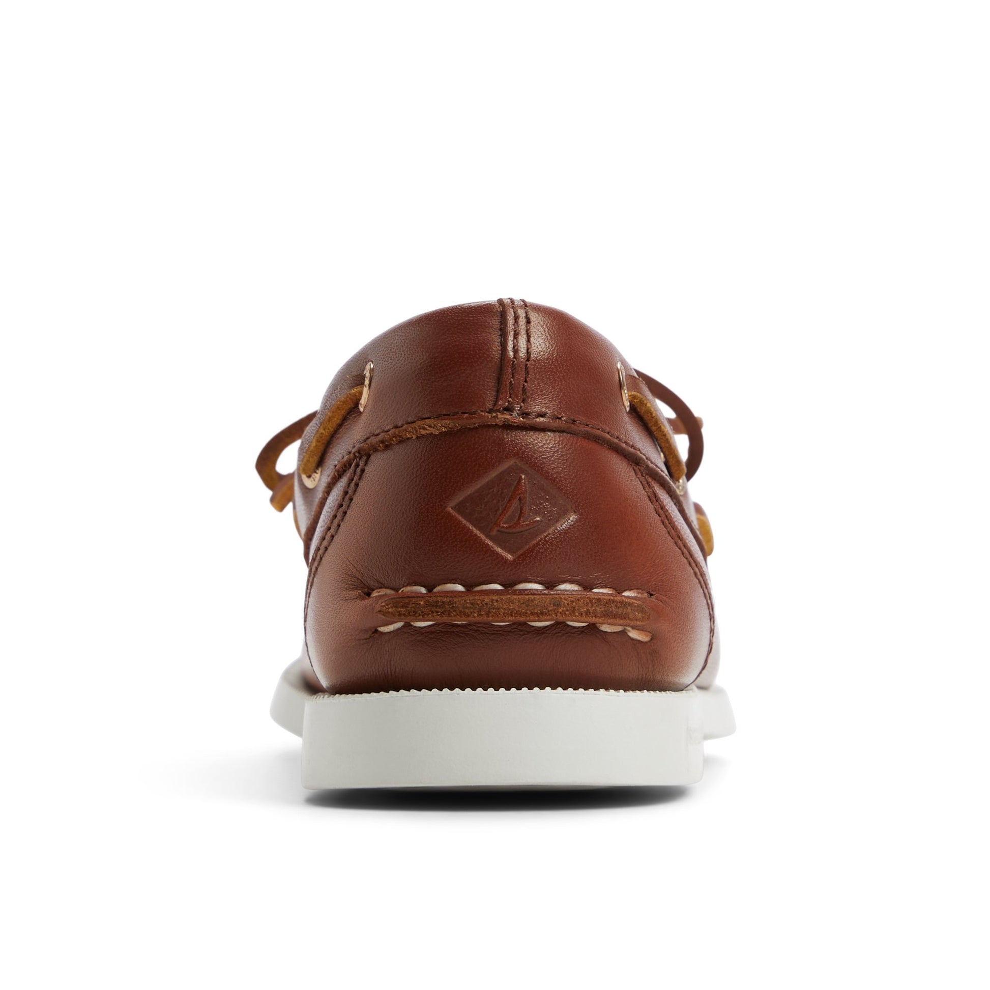 Three-quarter angle of Brown Authentic Original™ 1 Eye Boat Shoe Boat Shoes's front side