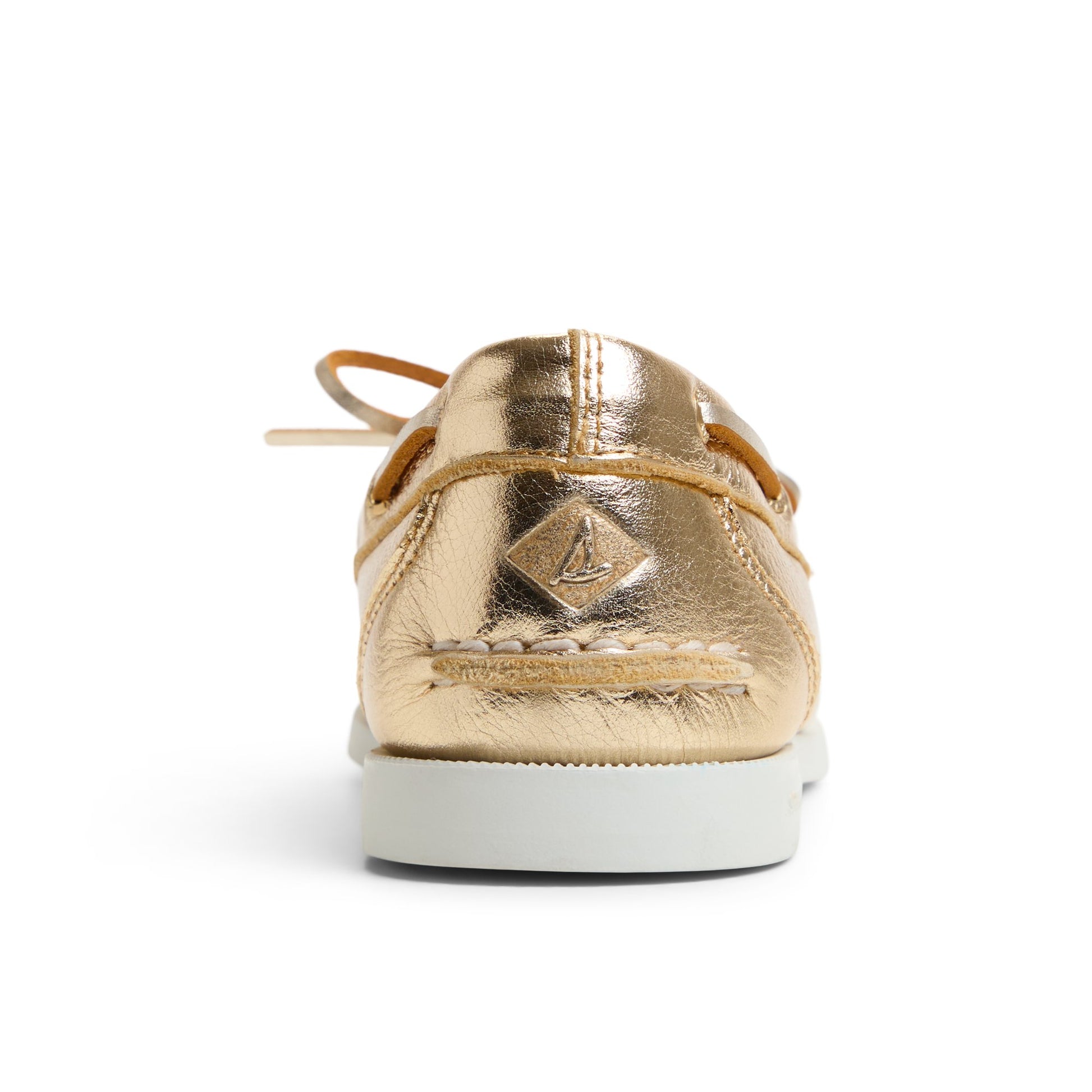 Three-quarter angle of Gold Authentic Original™ 1 Eye Boat Shoe Boat Shoes's front side