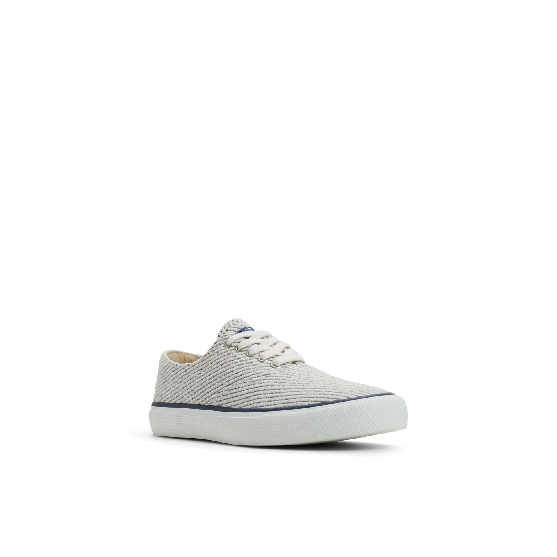 Side view of White/blue Classic CVO Sneaker Low Top Sneakers