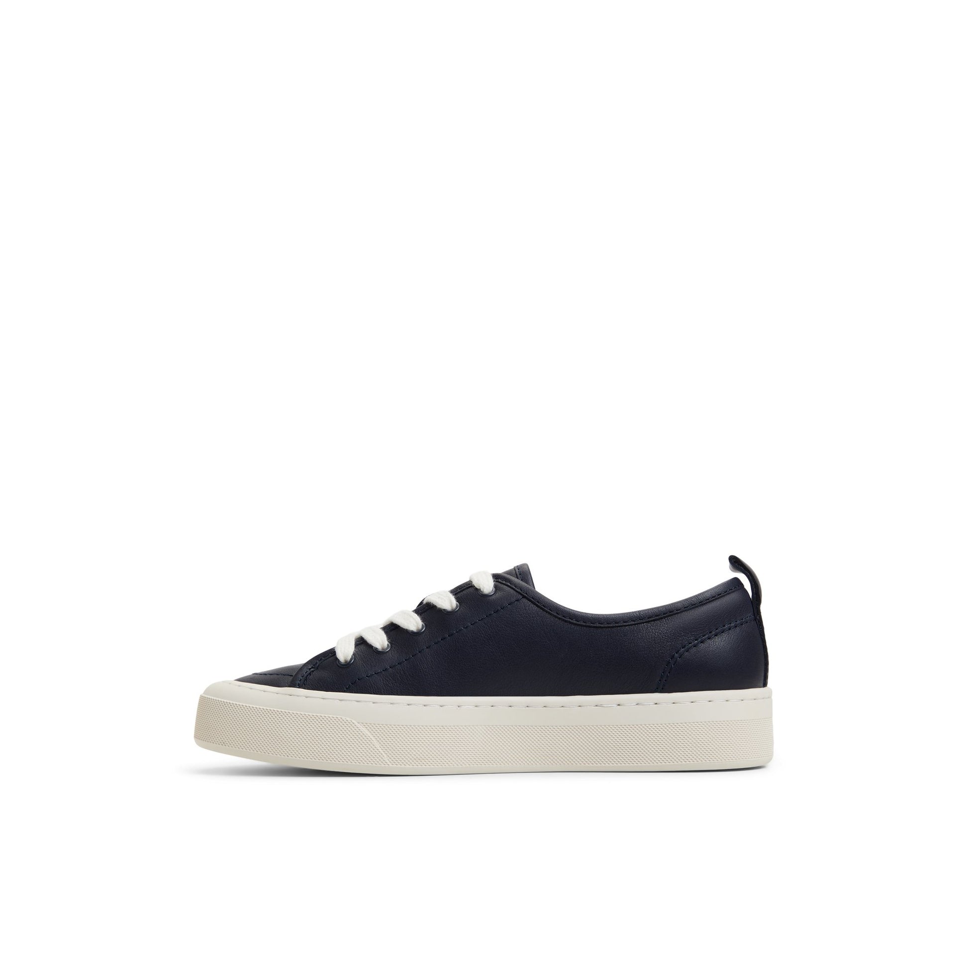 Three-quarter angle of Navy Candy Lace-To-Toe Sneaker Low Top Sneakers's back side