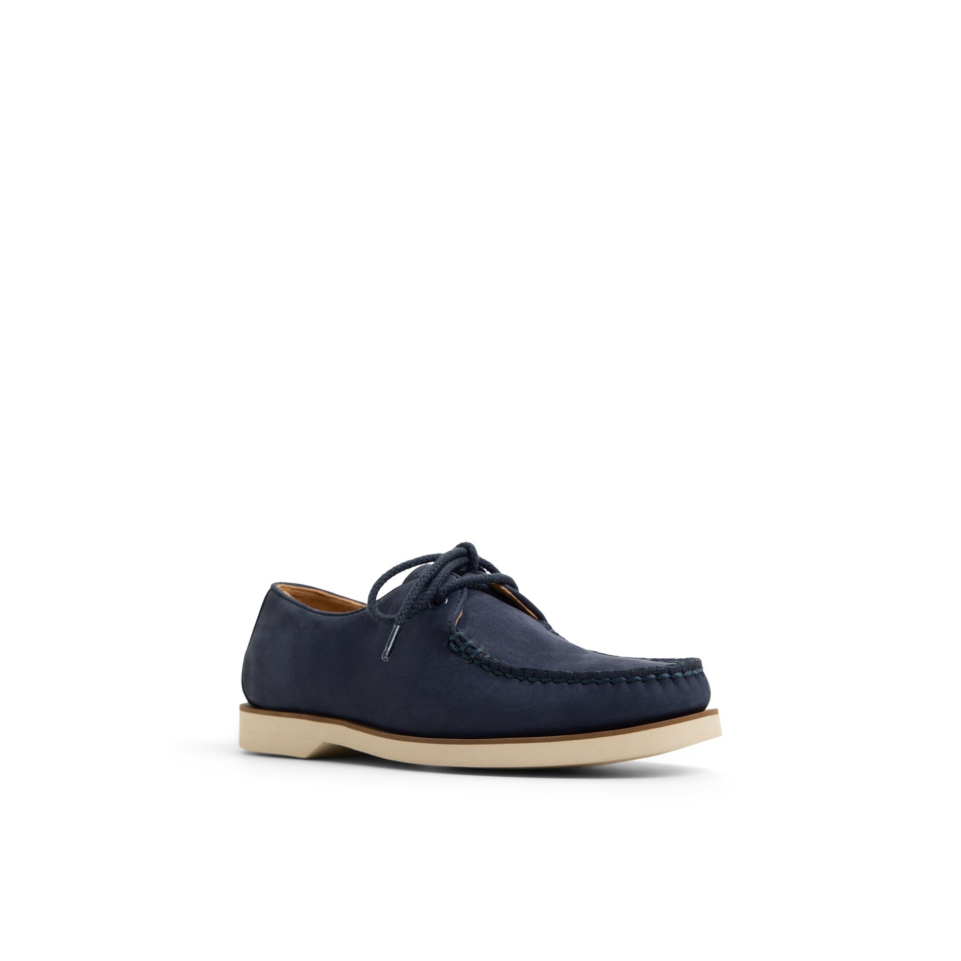 Side view of Navy Captain's Oxford Captain's Oxford