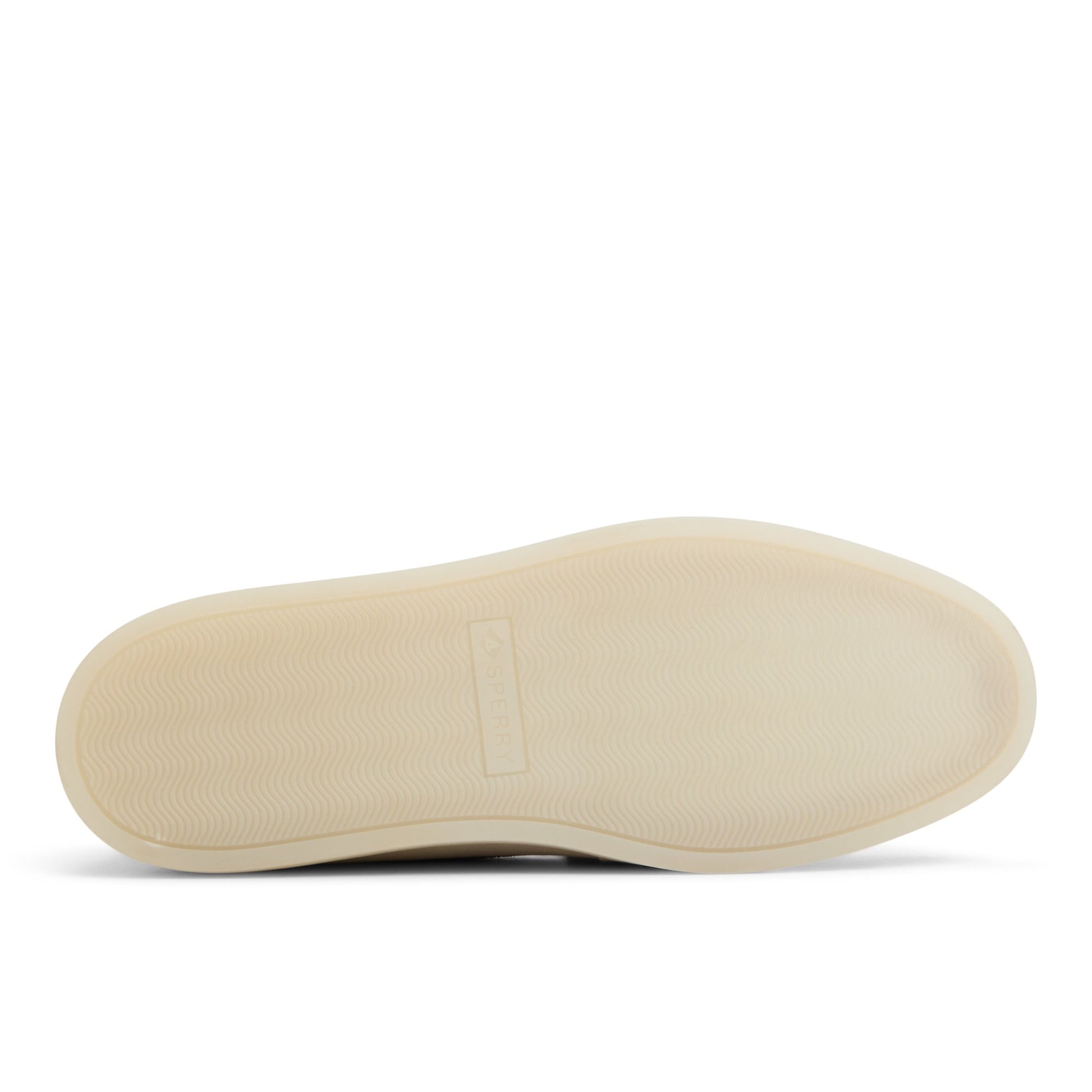 Close-up of the White Wedge Cupsole Penny Ladies Penny Loafer