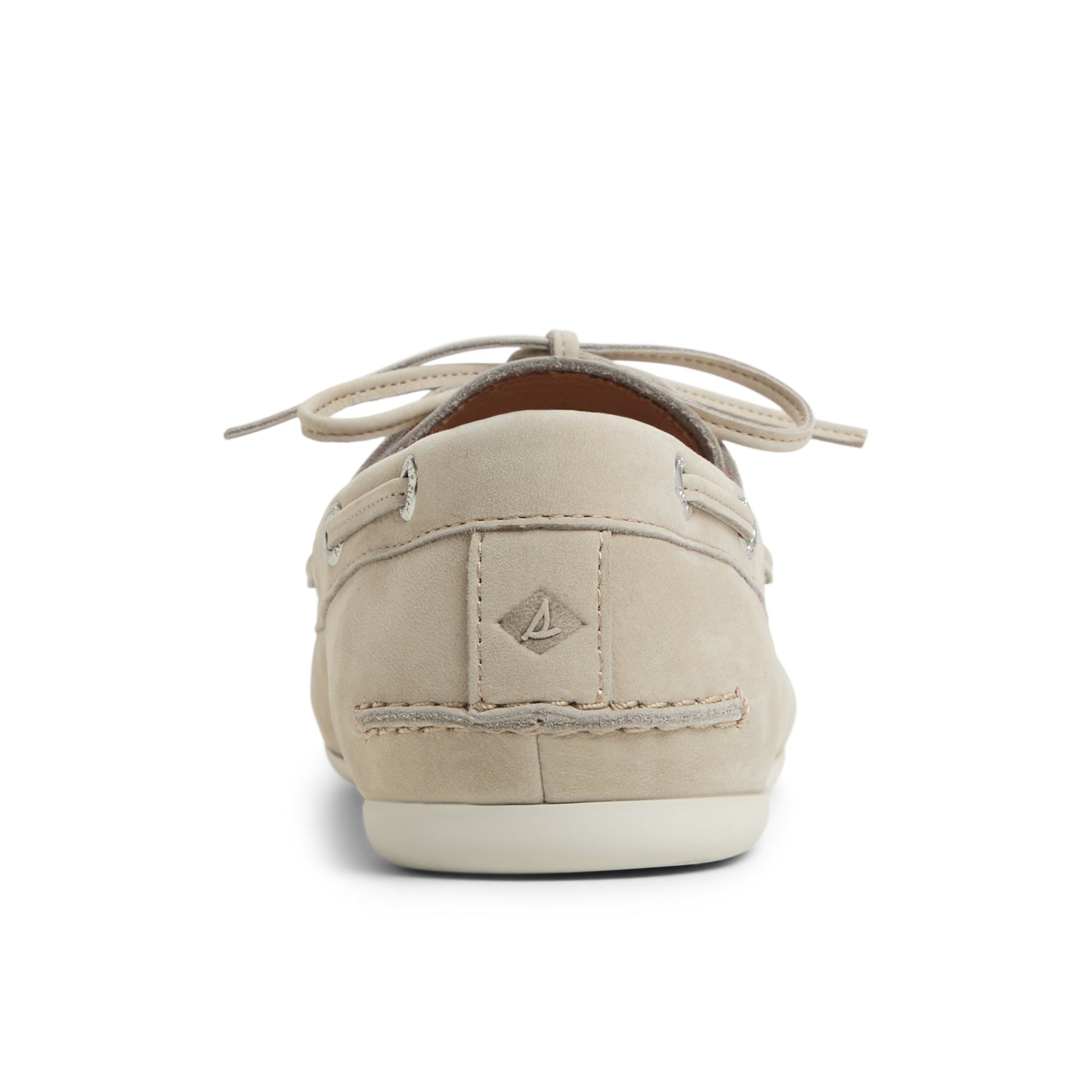 Three-quarter angle of Light grey Slim Boat Shoe Boat Shoes's front side