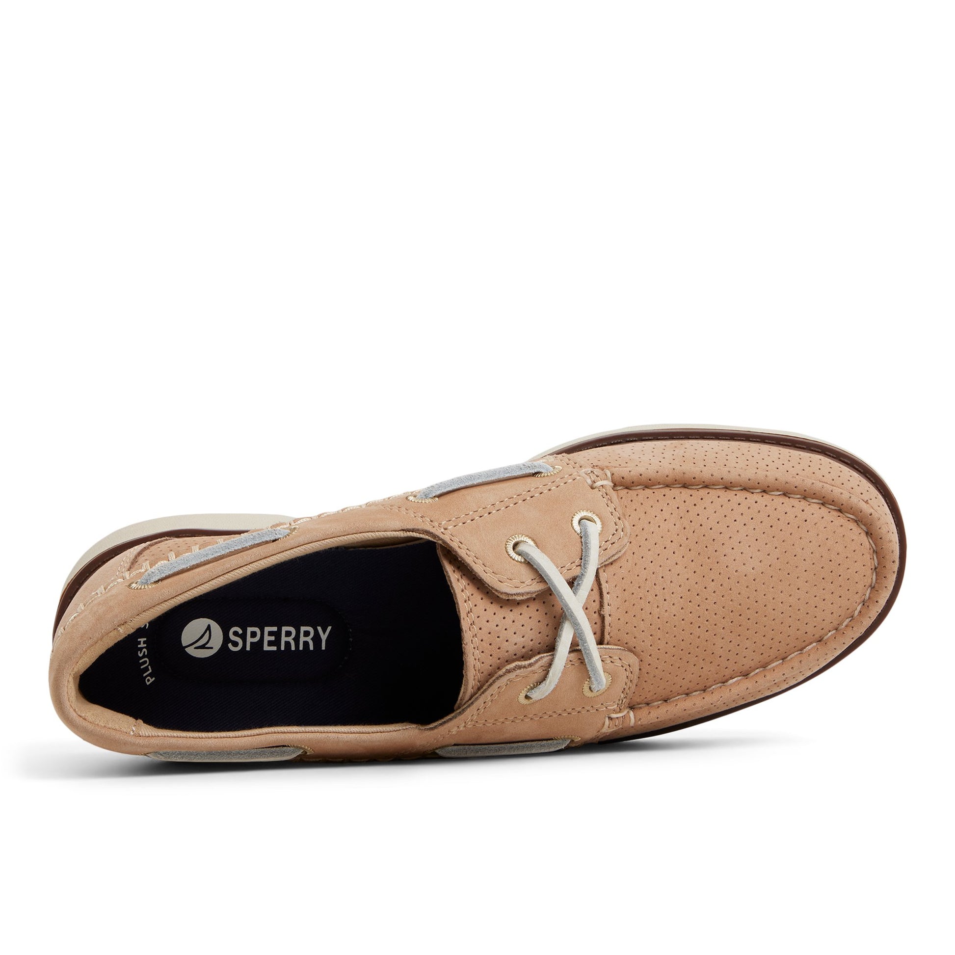 Top-down view of the Sand Wells Boat Shoe Boat Shoes