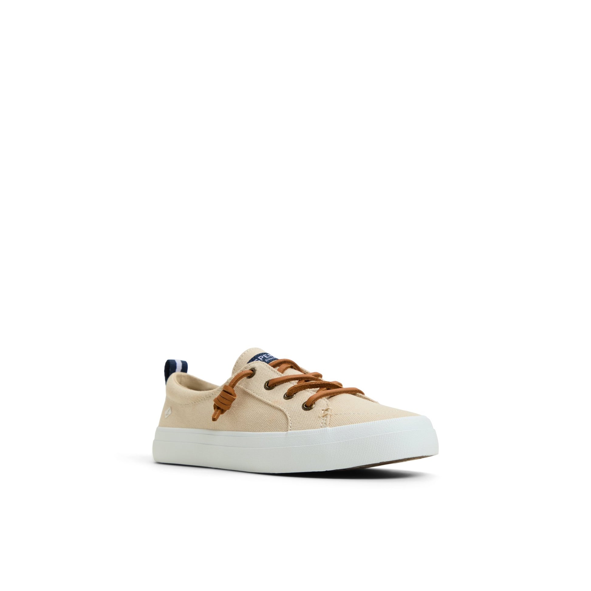 Side view of Brown Crest Vibe Sneaker Low Top Sneakers