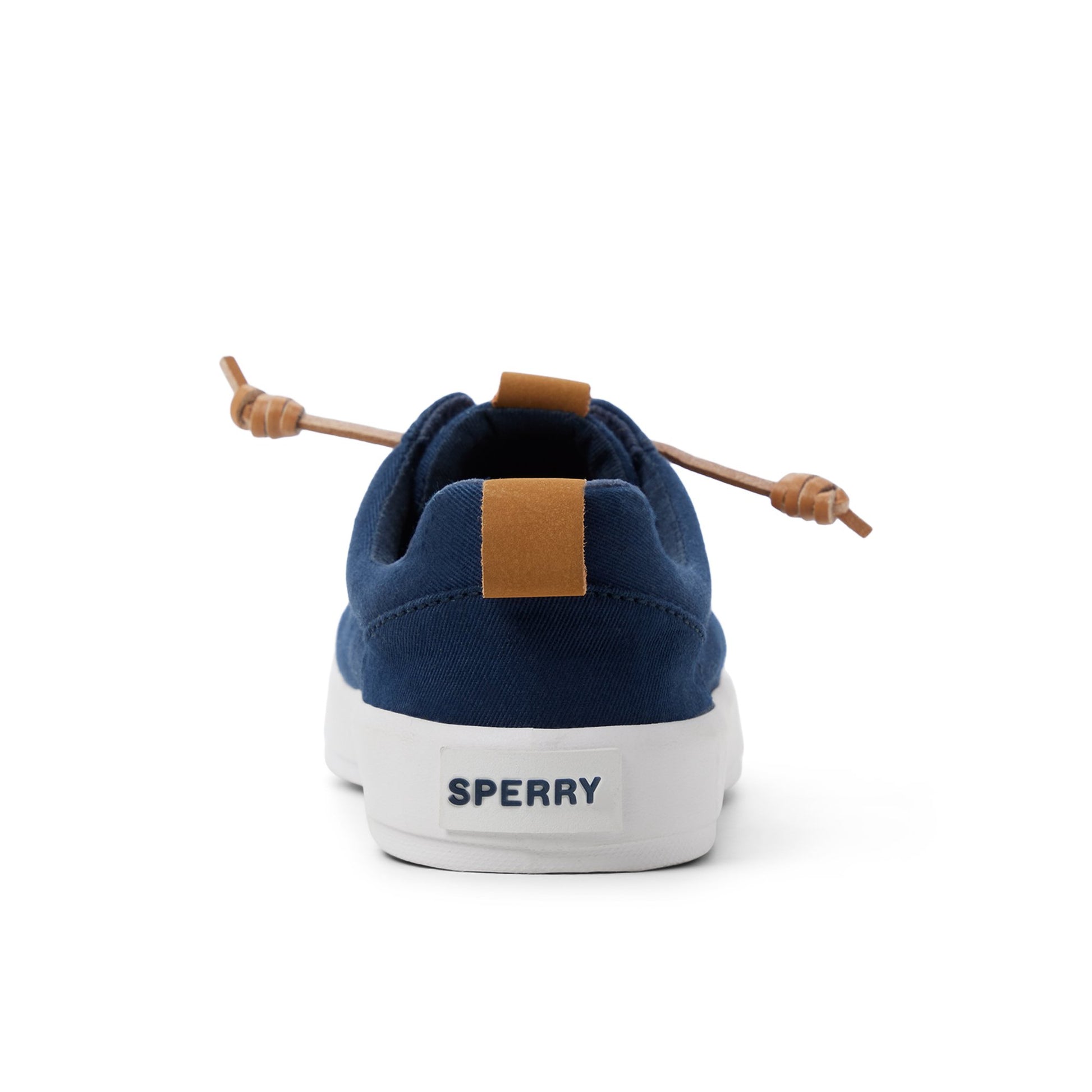 Three-quarter angle of Navy Bermuda Beach Sneaker Low Top Sneakers's front side